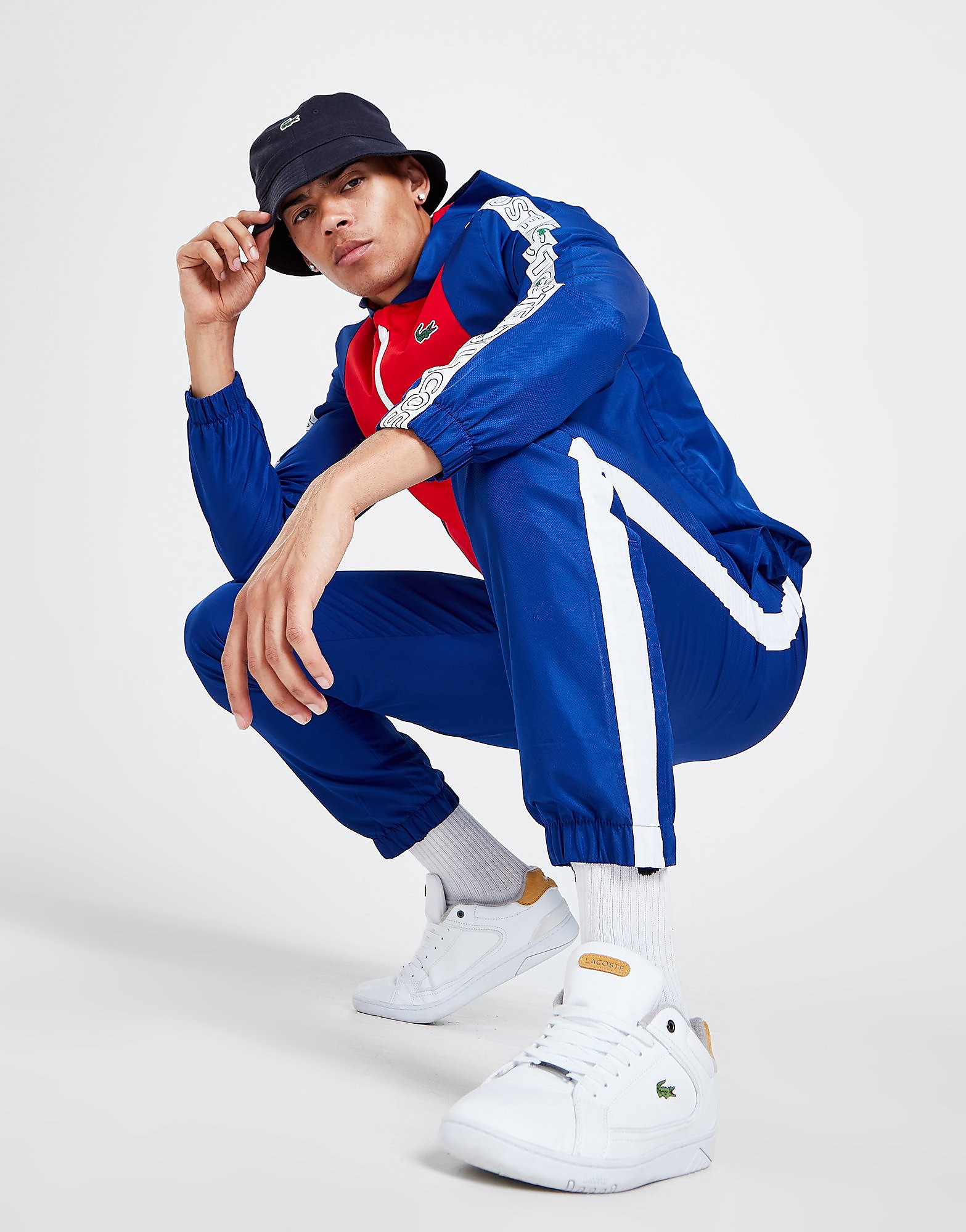 

Lacoste Woven Tracksuit - Blue - Mens, Blue