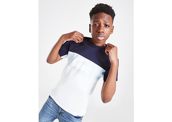 Lacoste Cut & Sew Colour Block T-Shirt Junior - Only at JD - White - Kids, White