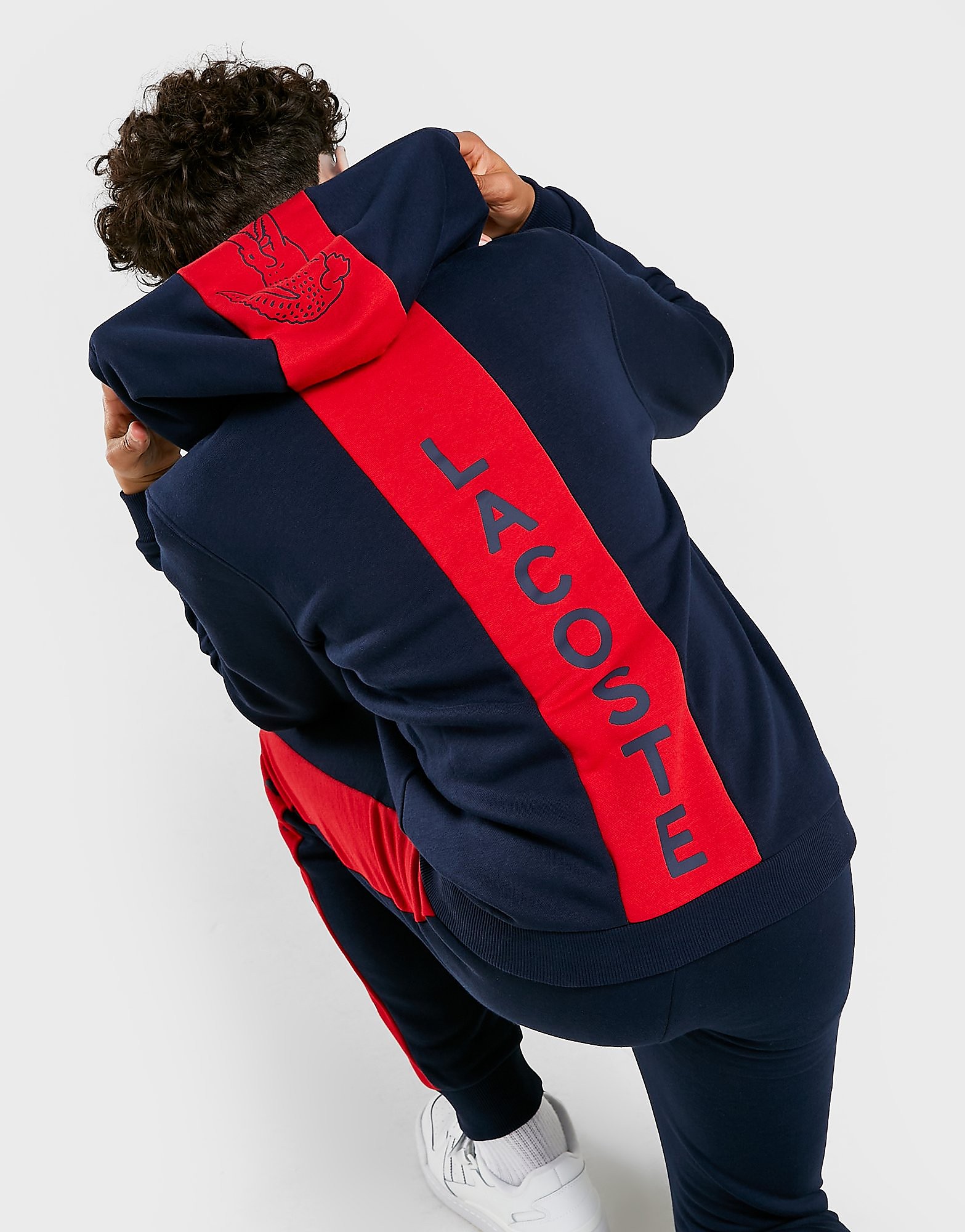 

Lacoste Cut & Sew Full Zip Hoodie Junior - Navy - Kids, Navy