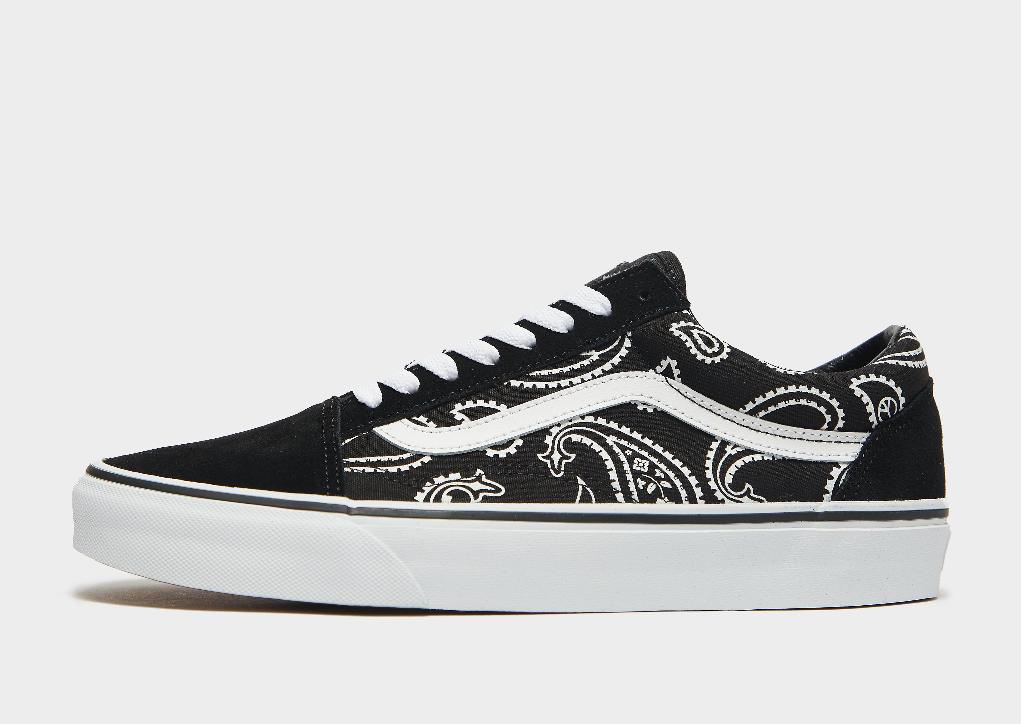 

Vans Old Skool Paisley - Black/BLK/WHT - Mens, Black/BLK/WHT