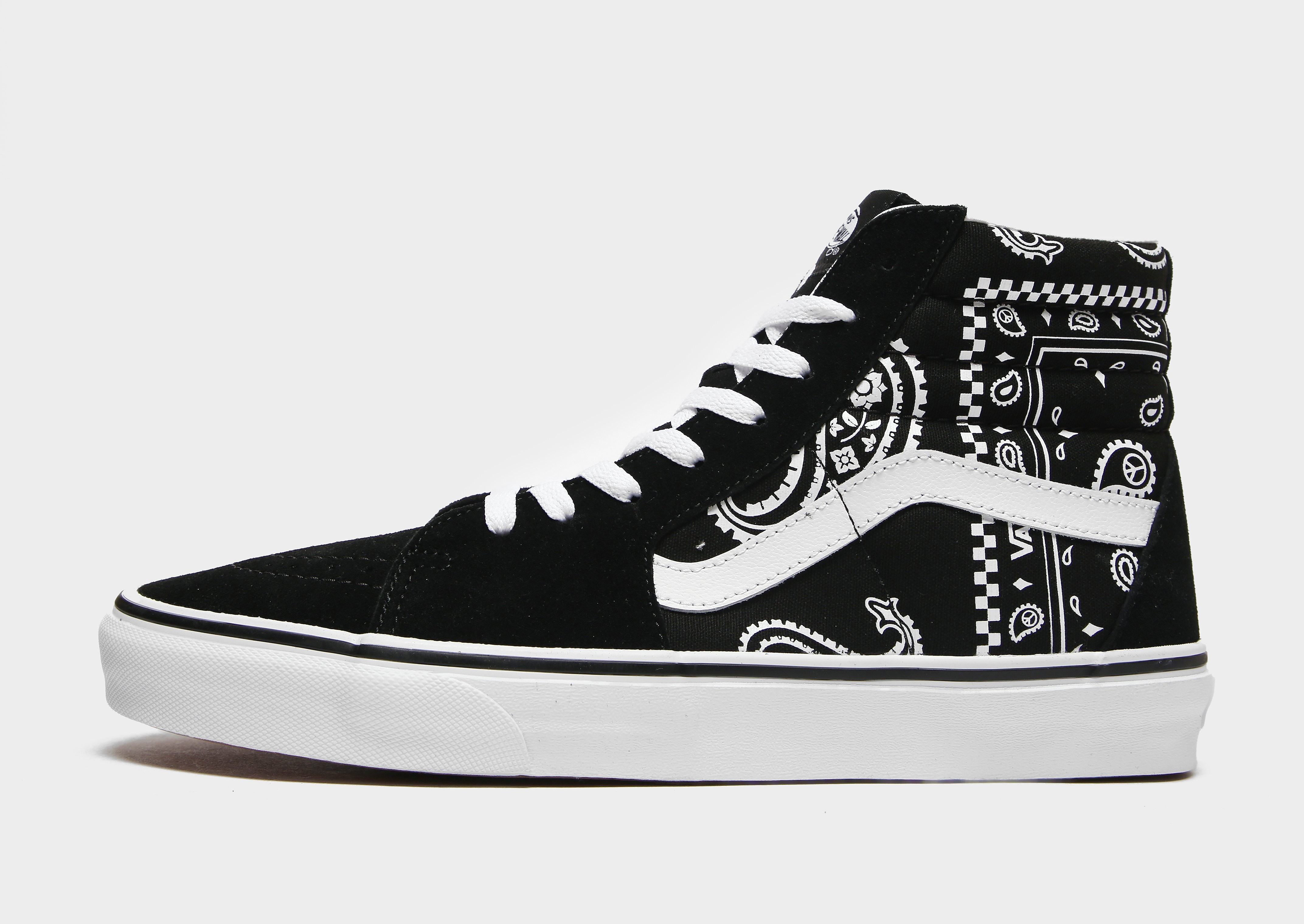 

Vans Sk8-Hi Paisley - Black - Mens, Black