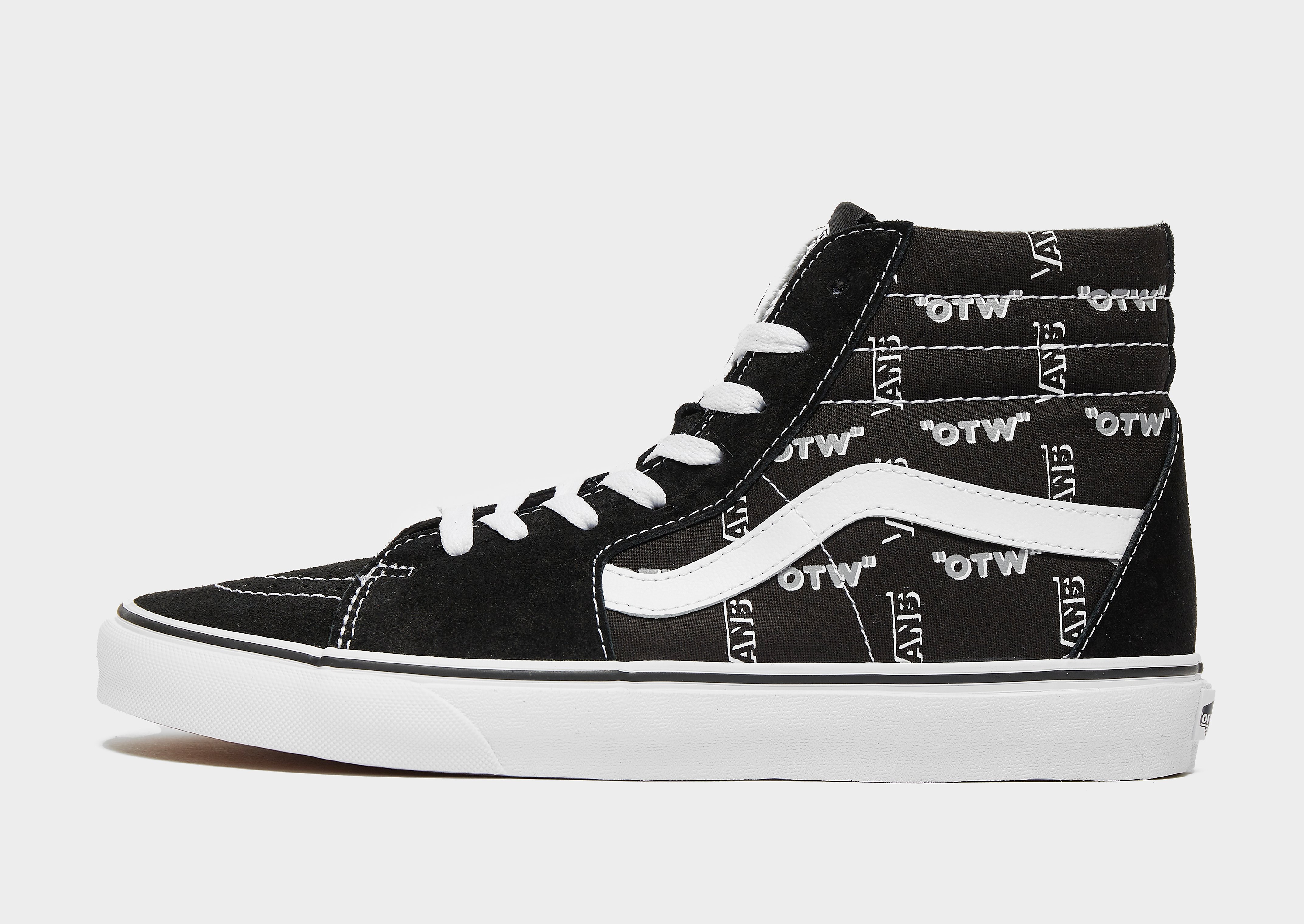 

Vans Sk8-Hi Shadow Logo - BLACK - Mens, BLACK