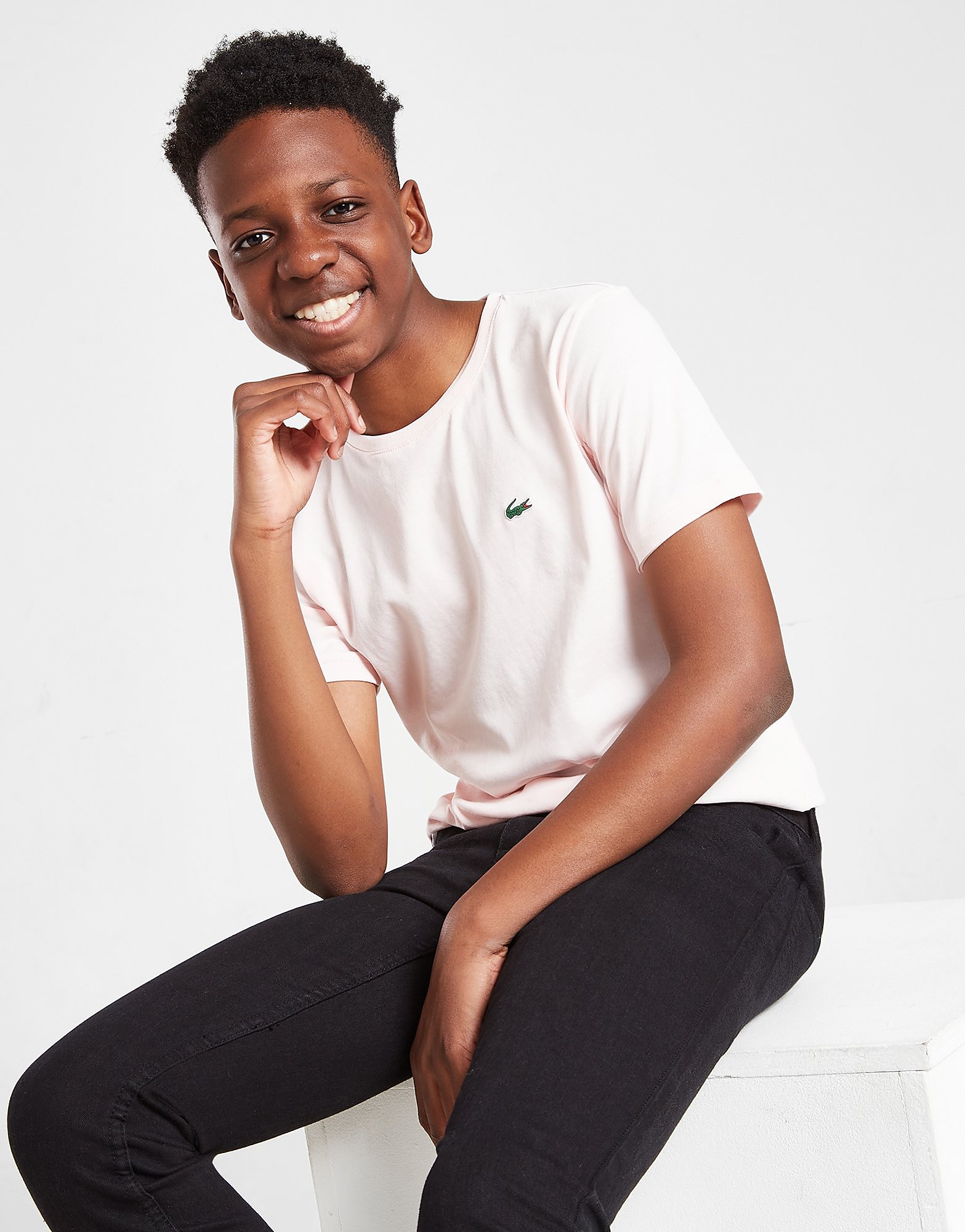 

Lacoste Small Logo T-Shirt Junior - Only at JD - Pink - Kids, Pink