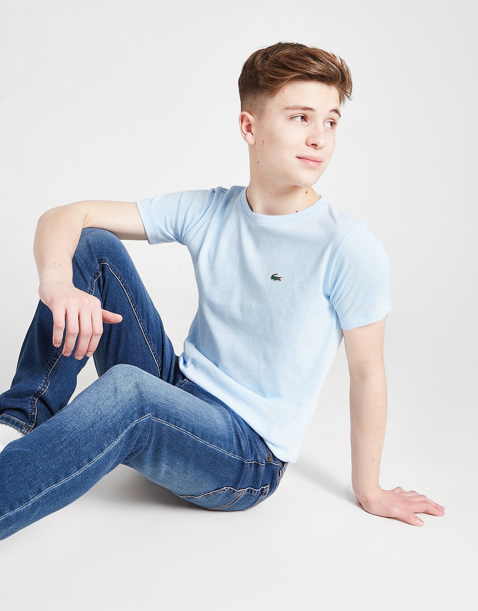 

Lacoste Small Logo T-Shirt Junior - Only at JD - Blue - Kids, Blue