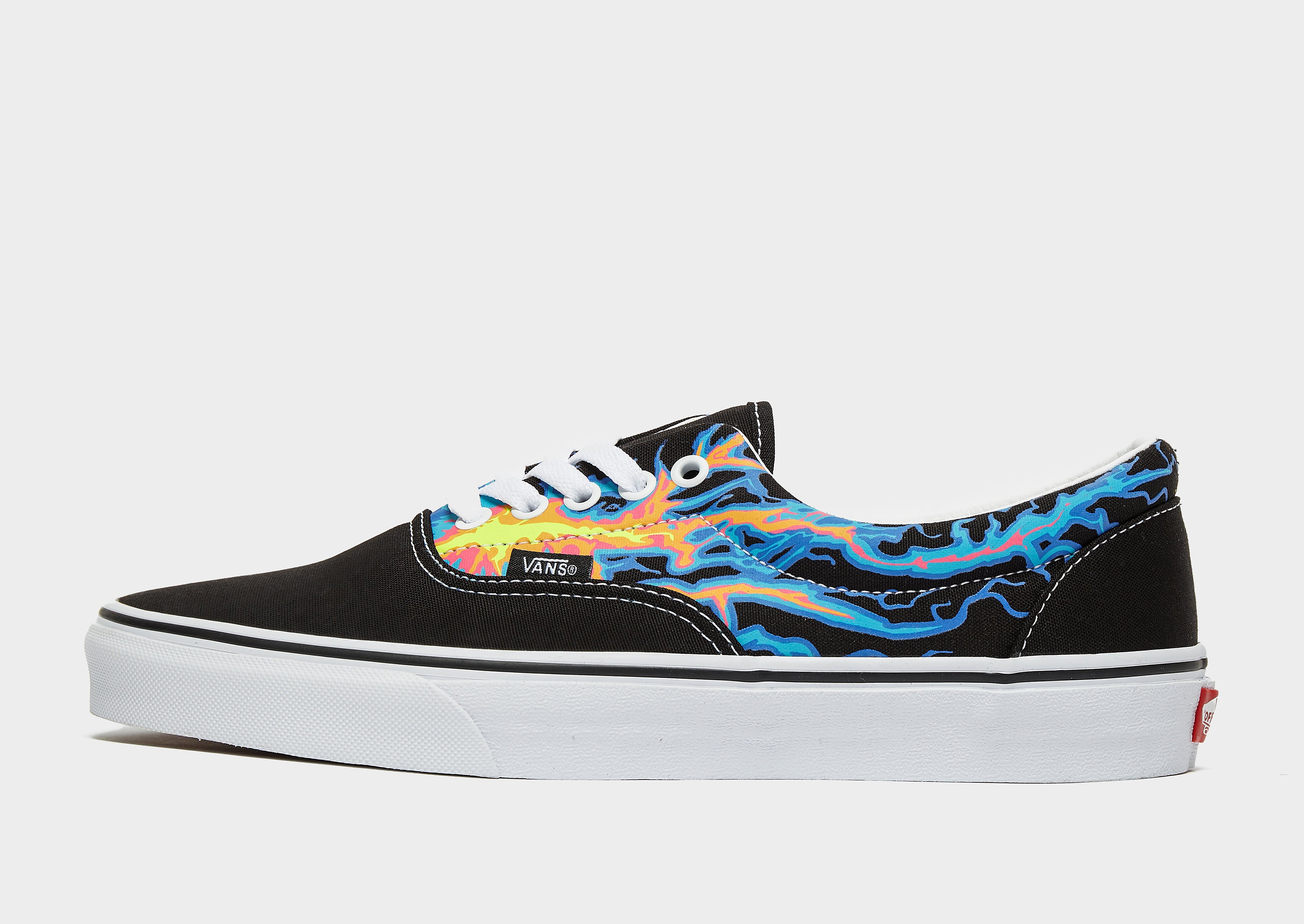 

Vans Electric Flame Era - Black - Mens, Black