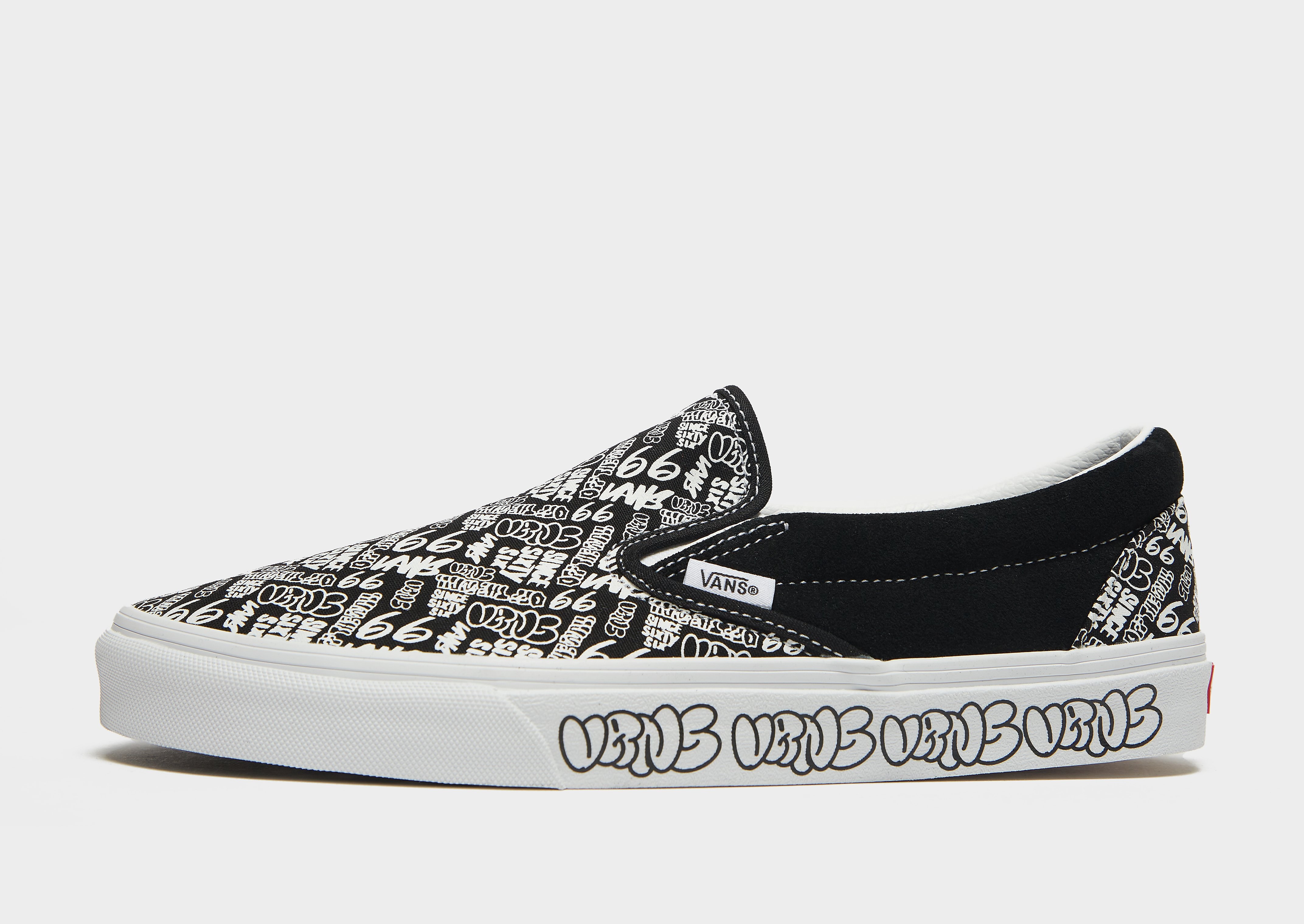 

Vans Slip-On Graffiti - Black - Mens, Black