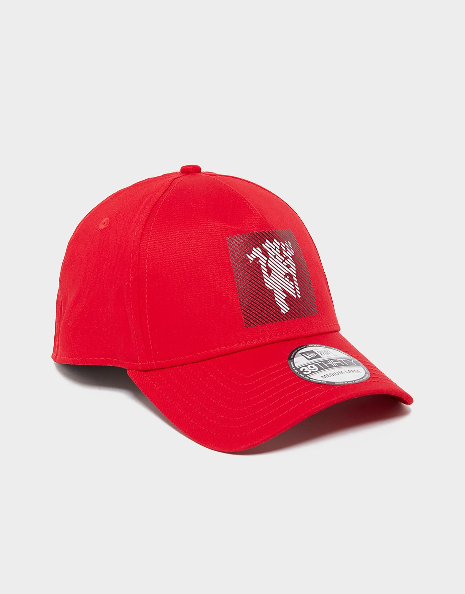 

New Era Manchester United FC Red Devils 39THIRTY Cap - Red - Womens, Red