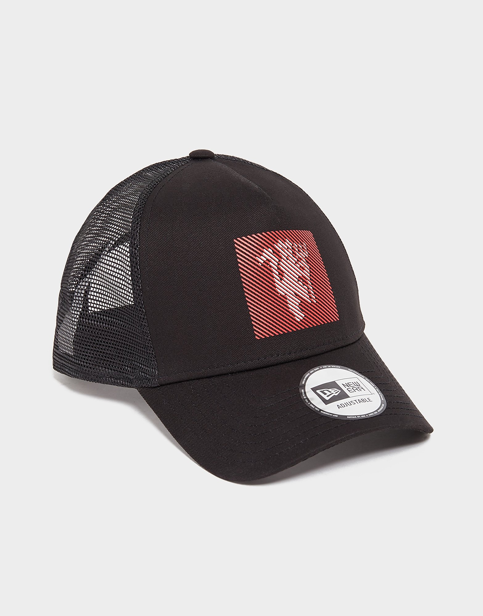 

New Era Manchester United FC Red Devil Trucker Cap - Black - Womens, Black