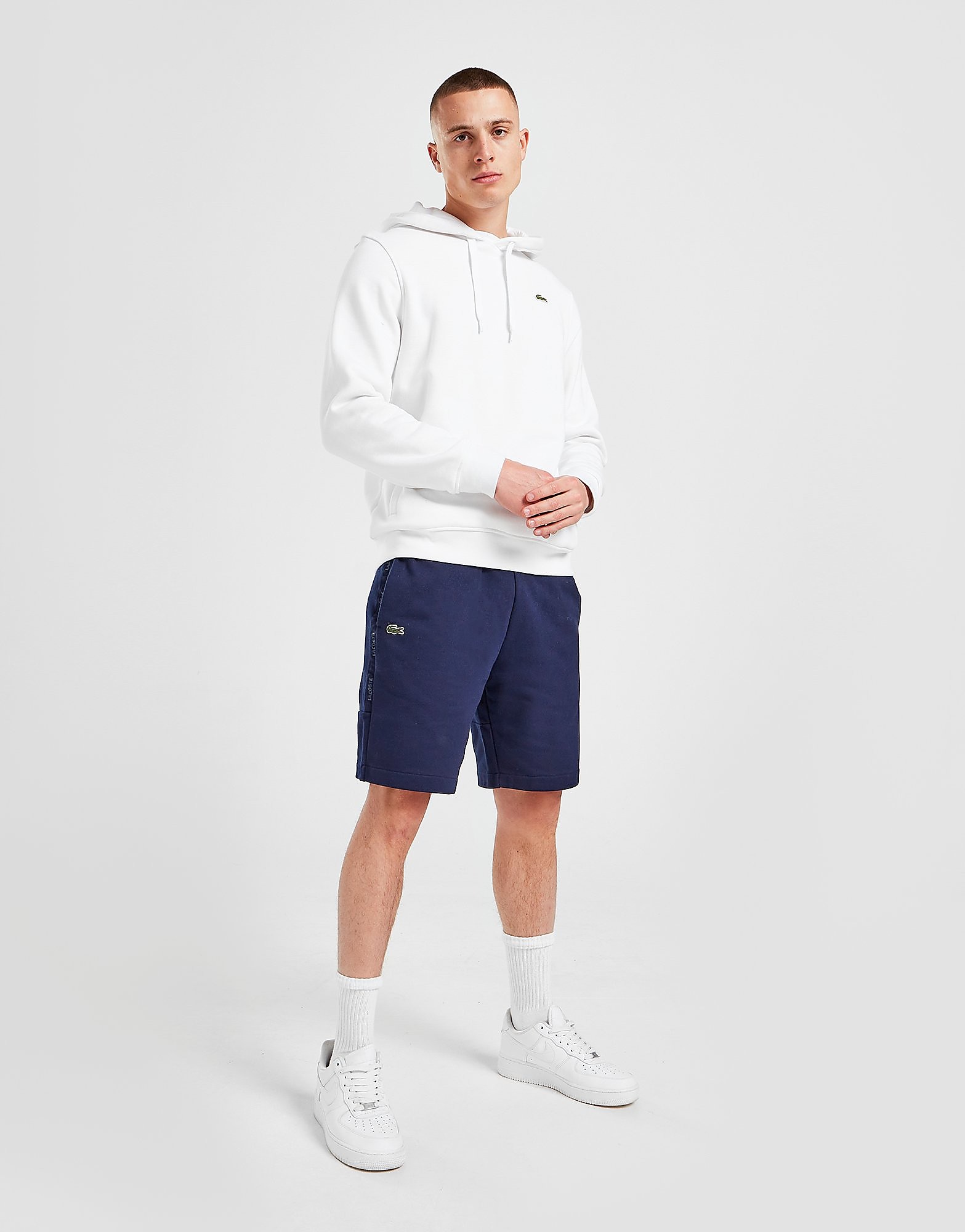 Lacoste Calções Tonal Tape - Only at JD - Azul - Mens, Azul