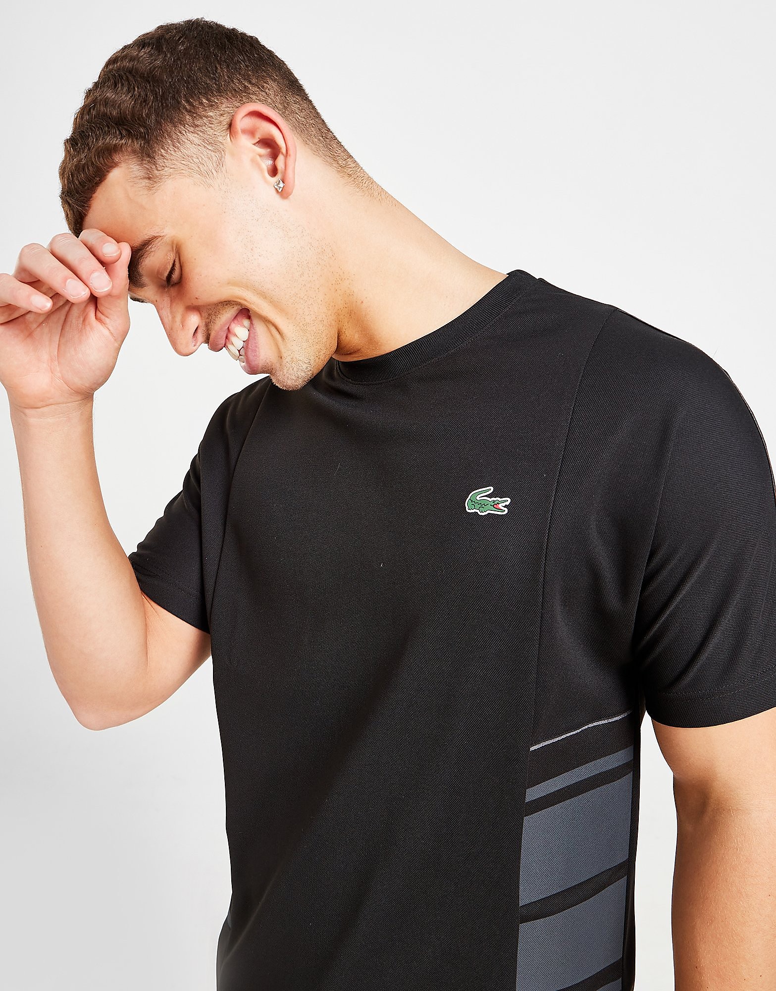 

Lacoste Tech T-Shirt - Only at JD - Black - Mens, Black