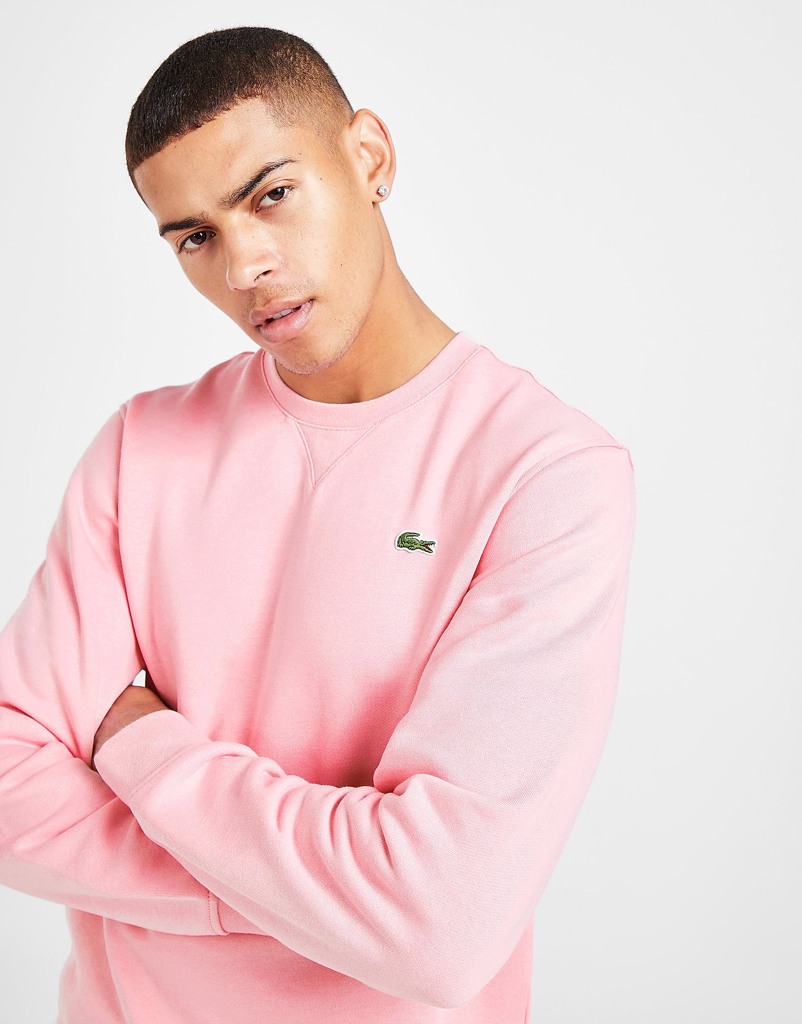 

Lacoste Core Sweatshirt - Pink - Mens, Pink