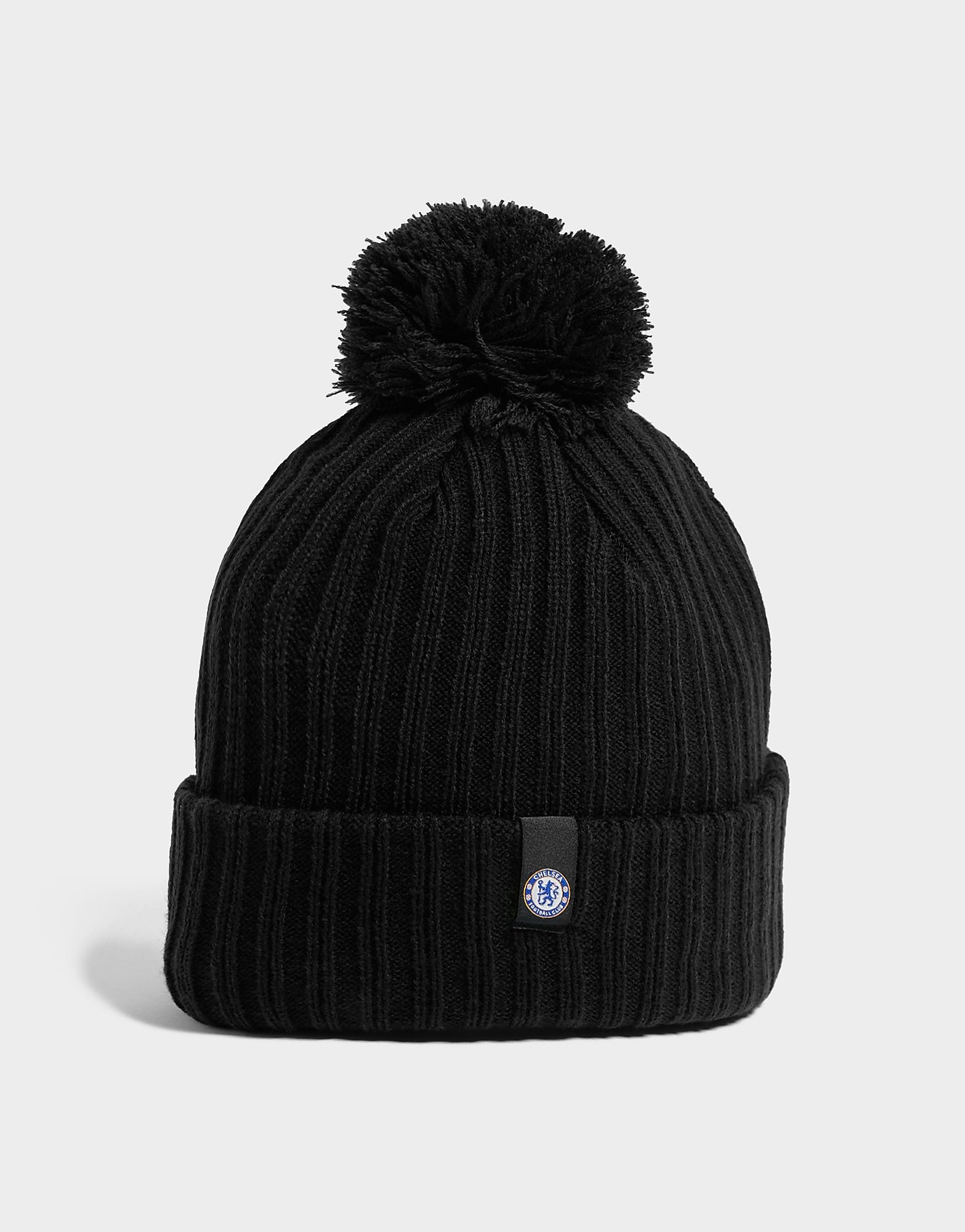 

New Era Cheslea FC Pom Beanie - Black - Womens, Black