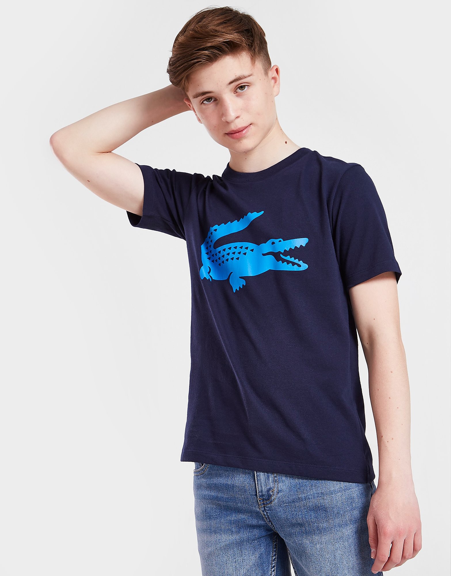 Lacoste Croc T-shirt Junior, Blå