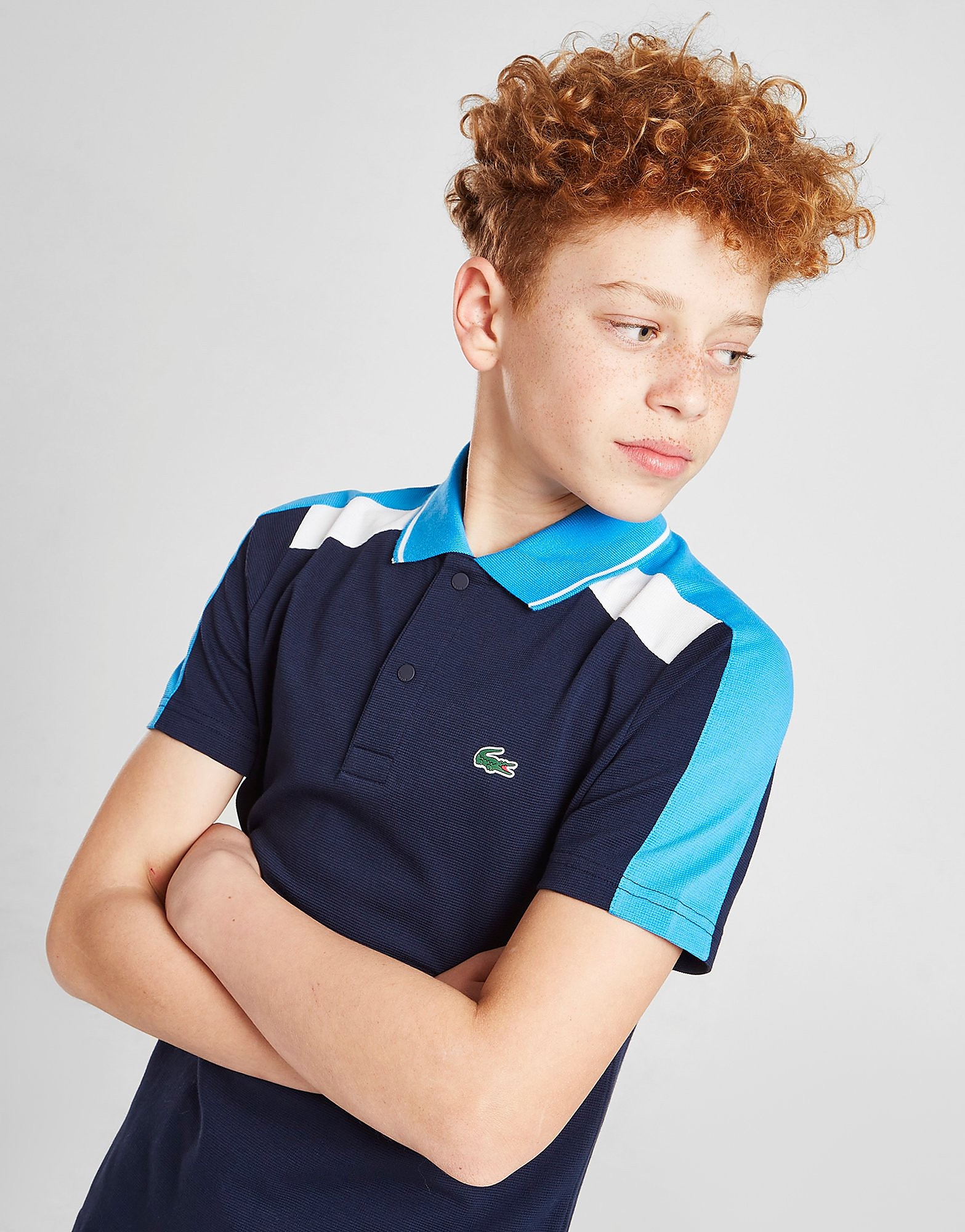 Lacoste Pikétröja Junior, Blå