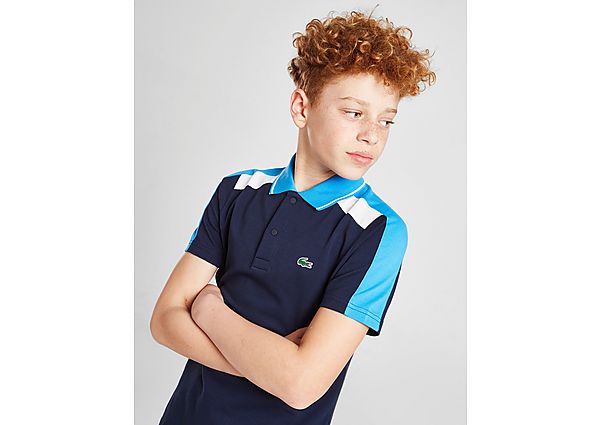 Lacoste Cut & Sew Polo Shirt Junior - Blue - Kids, Blue