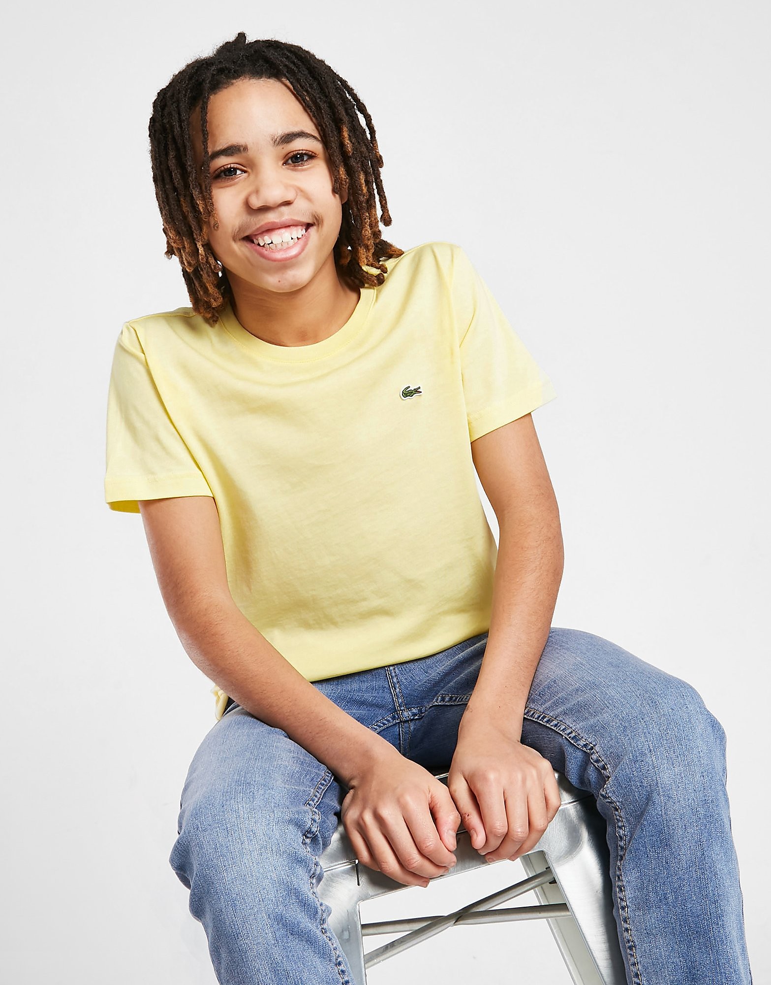 

Lacoste Small Logo T-Shirt Junior - Yellow - Kids, Yellow
