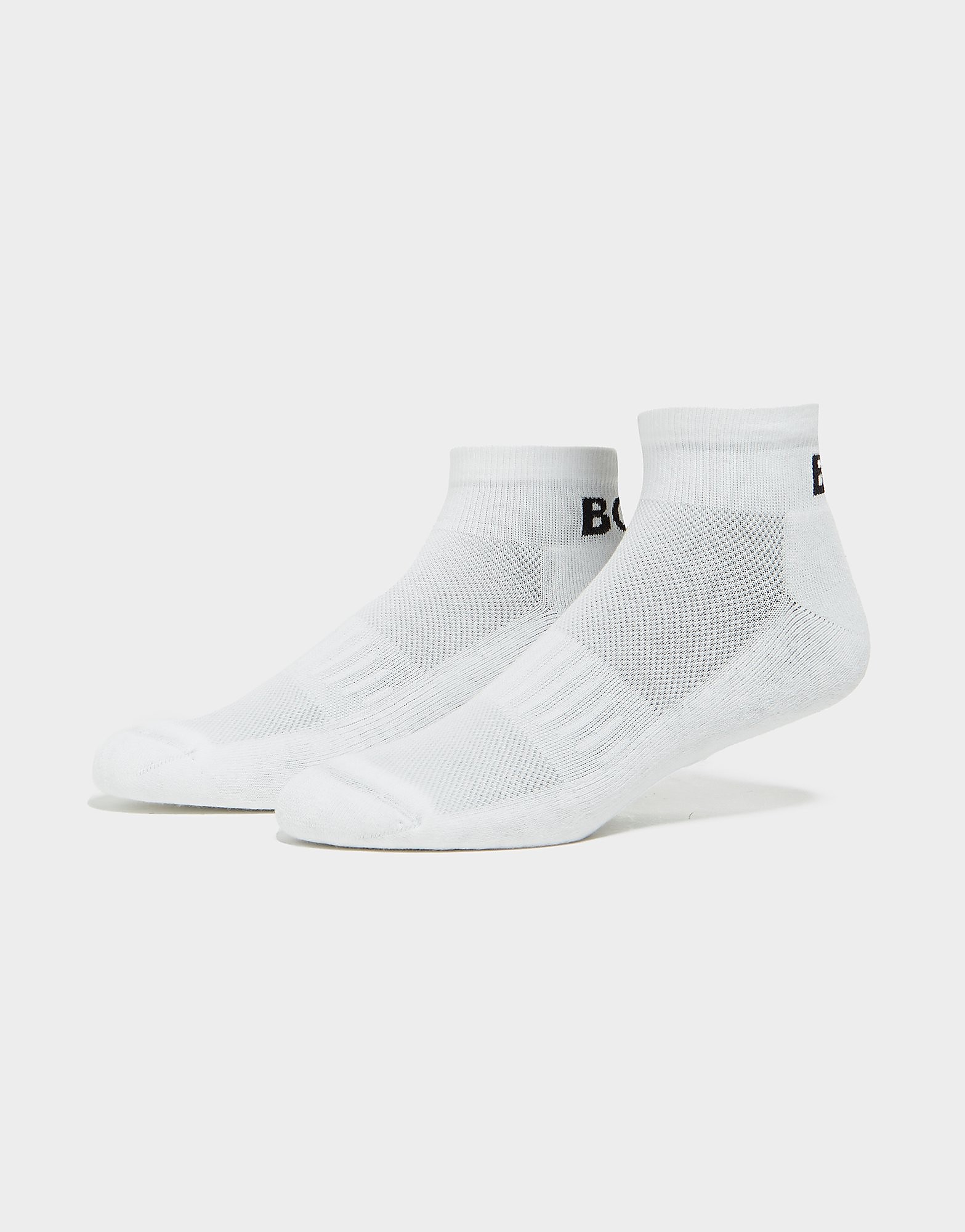 

BOSS 2 Pack 1/4 Socks - White - Womens, White