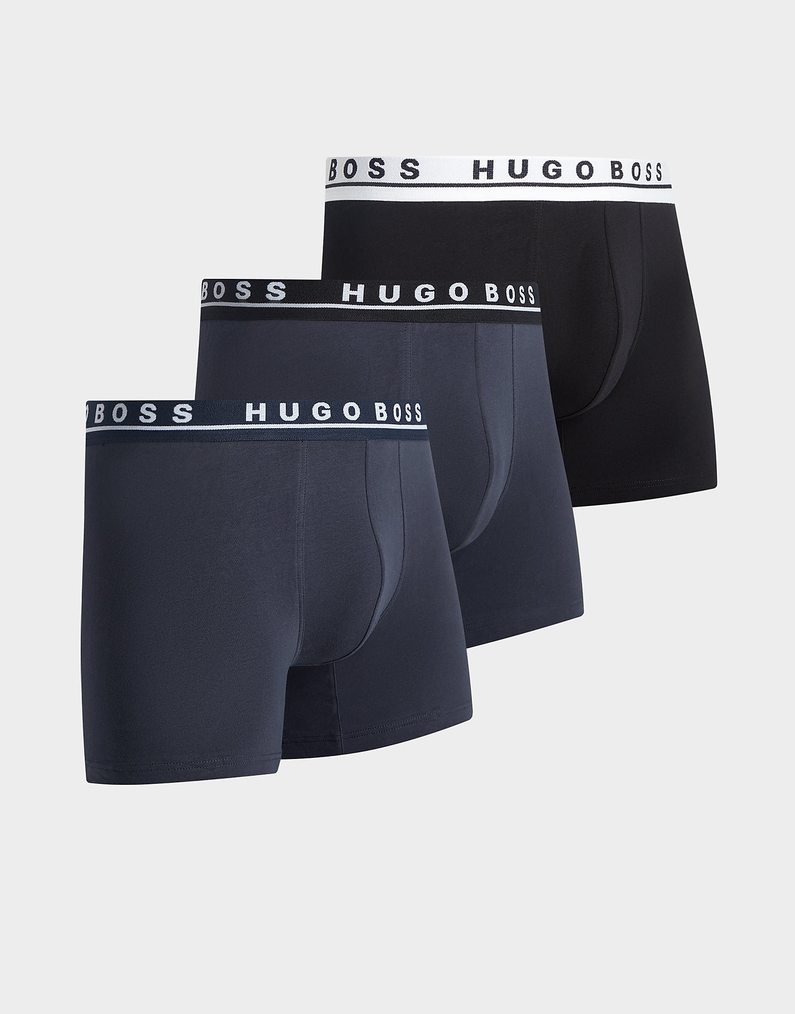 

BOSS 3 Pack Boxers - Black/Blue - Mens, Black/Blue