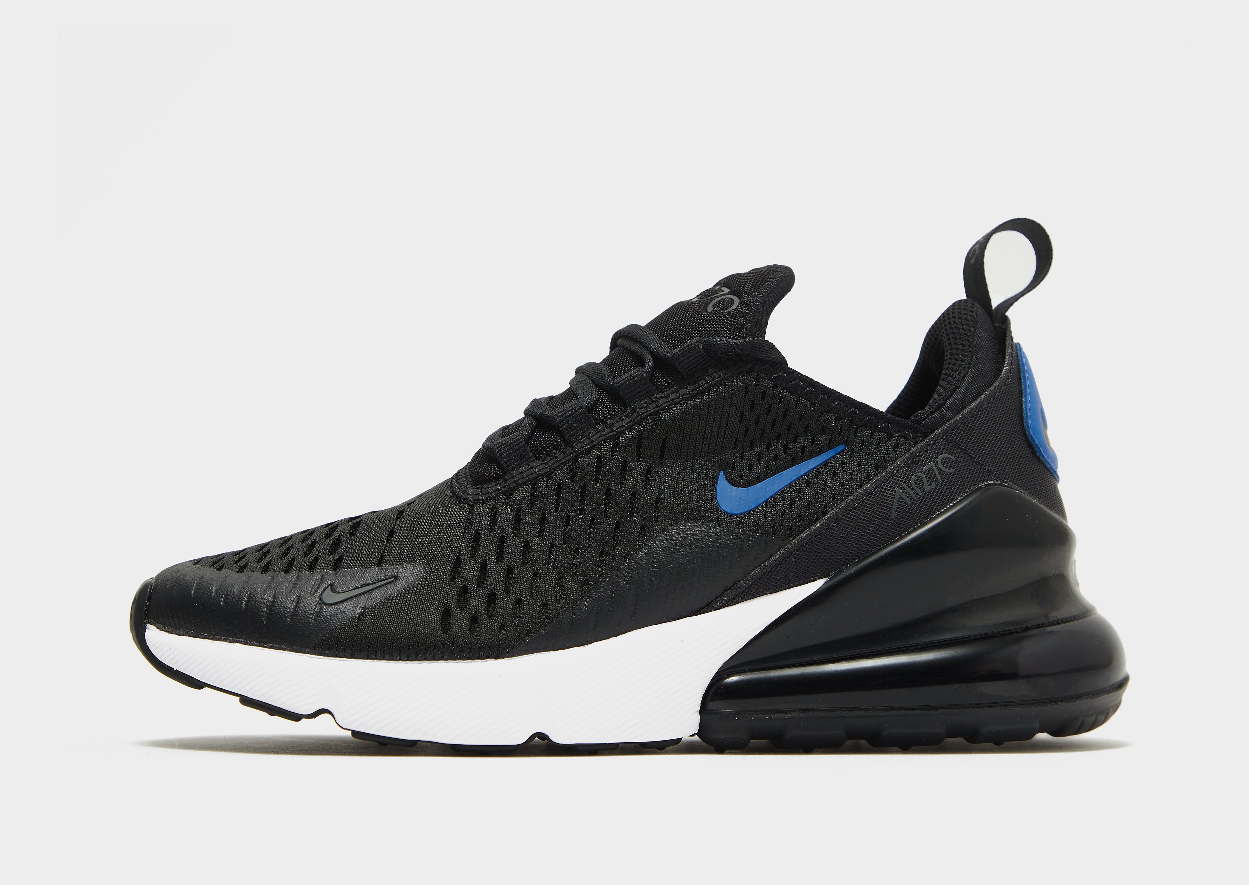 

Nike Air Max 270 Junior - Black/White/Dark Smoke Grey/Game Royal - Kids, Black/White/Dark Smoke Grey/Game Royal