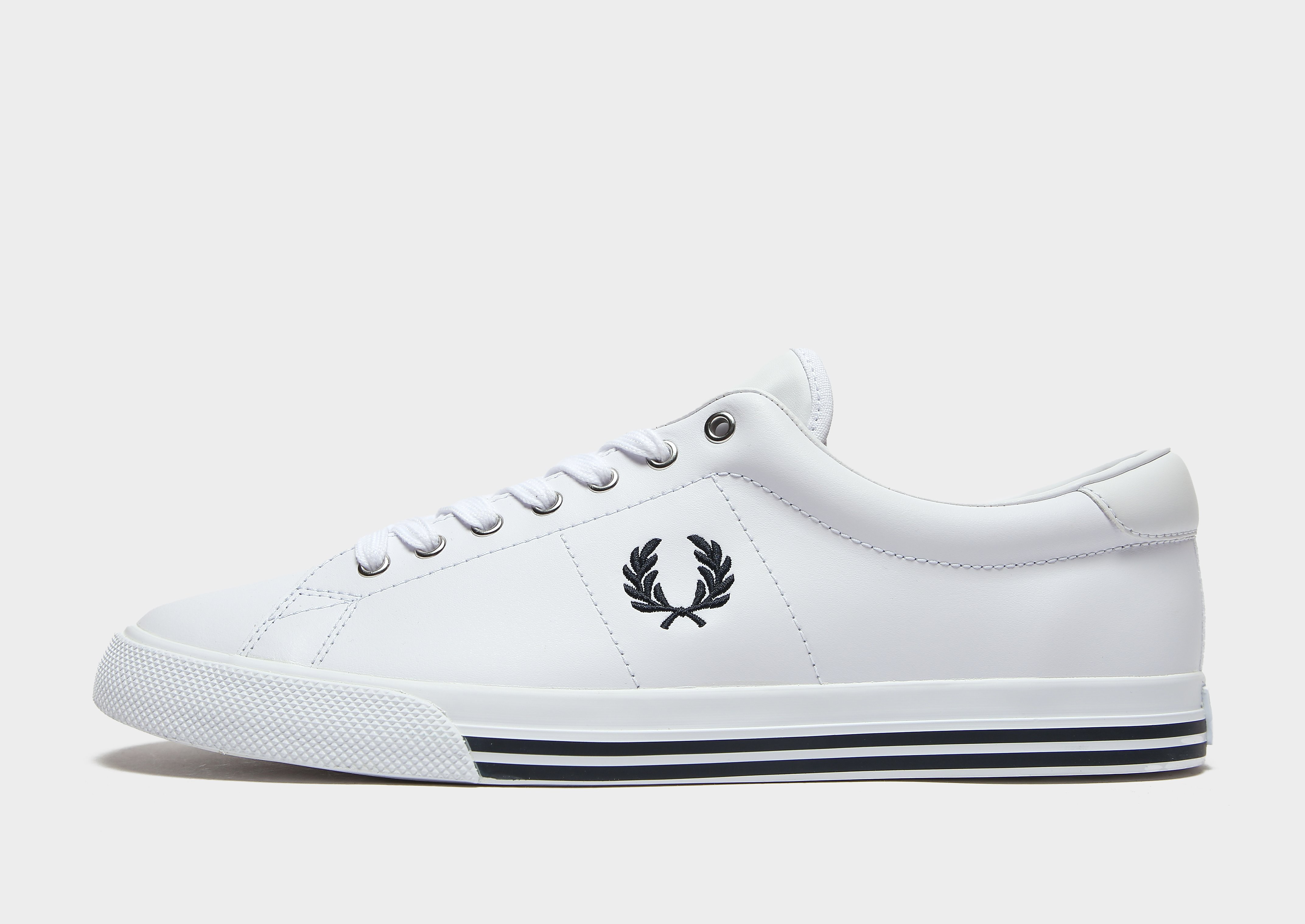

Fred Perry Underspin Leather - White - Mens, White