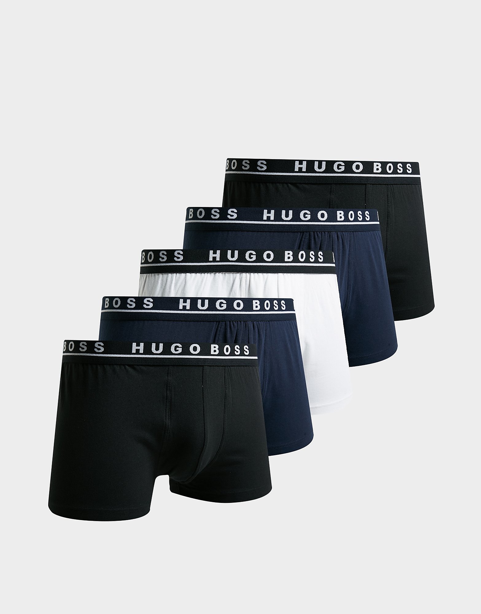 

BOSS 5 Pack Trunks - Multi/Black - Mens, Multi/Black