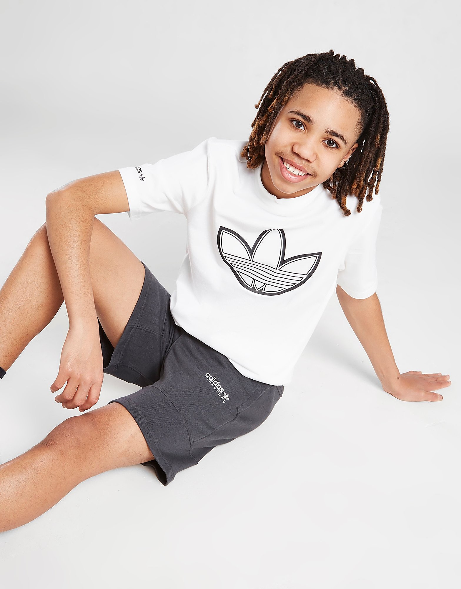 

adidas Originals Logo T-Shirt Junior - White - Kids, White