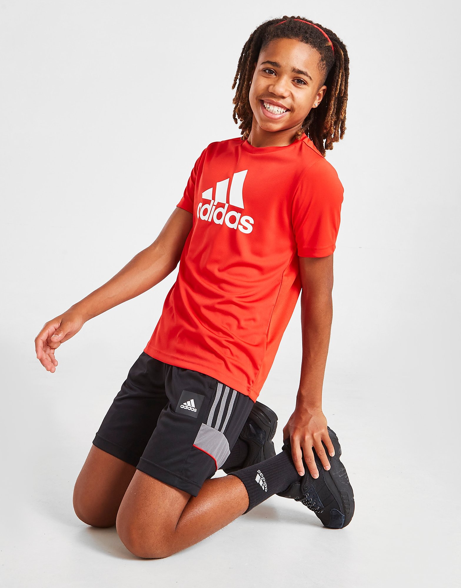 

adidas Match Shorts Junior - Only at JD - Black - Kids, Black