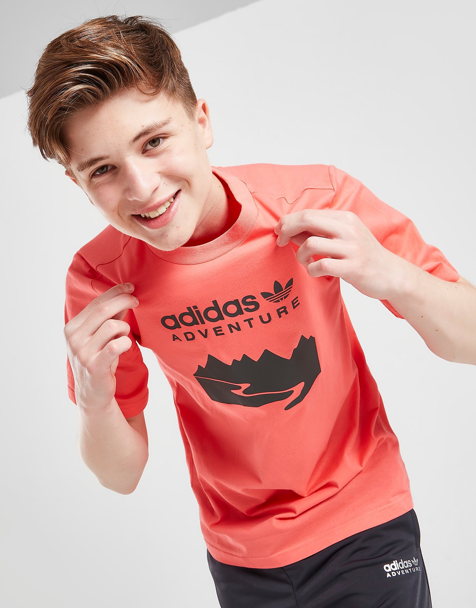 

adidas Originals Adventure T-Shirt Junior - Semi Turbo - Kids, Semi Turbo