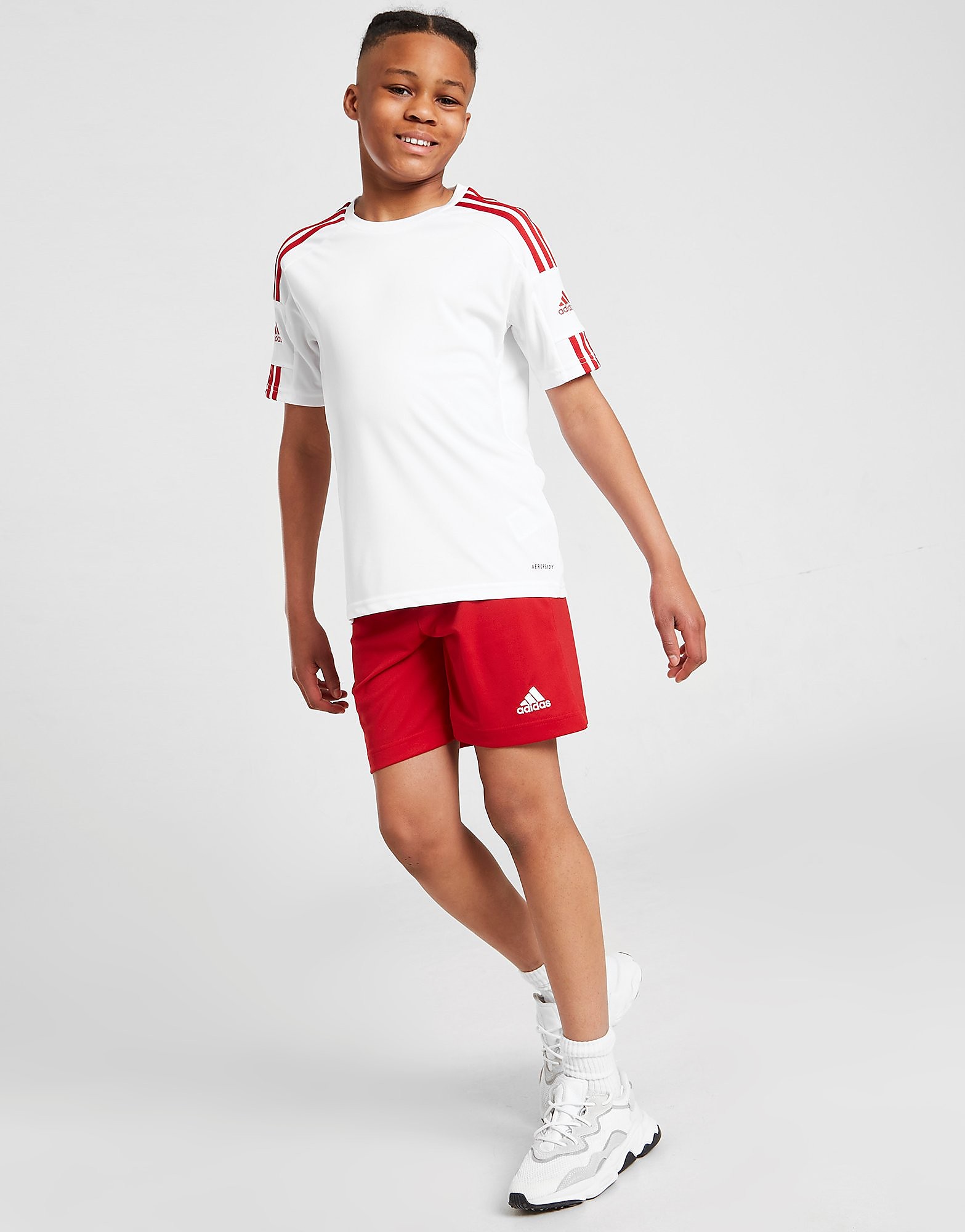 

adidas Entrada 22 Shorts Junior - Red - Kids, Red