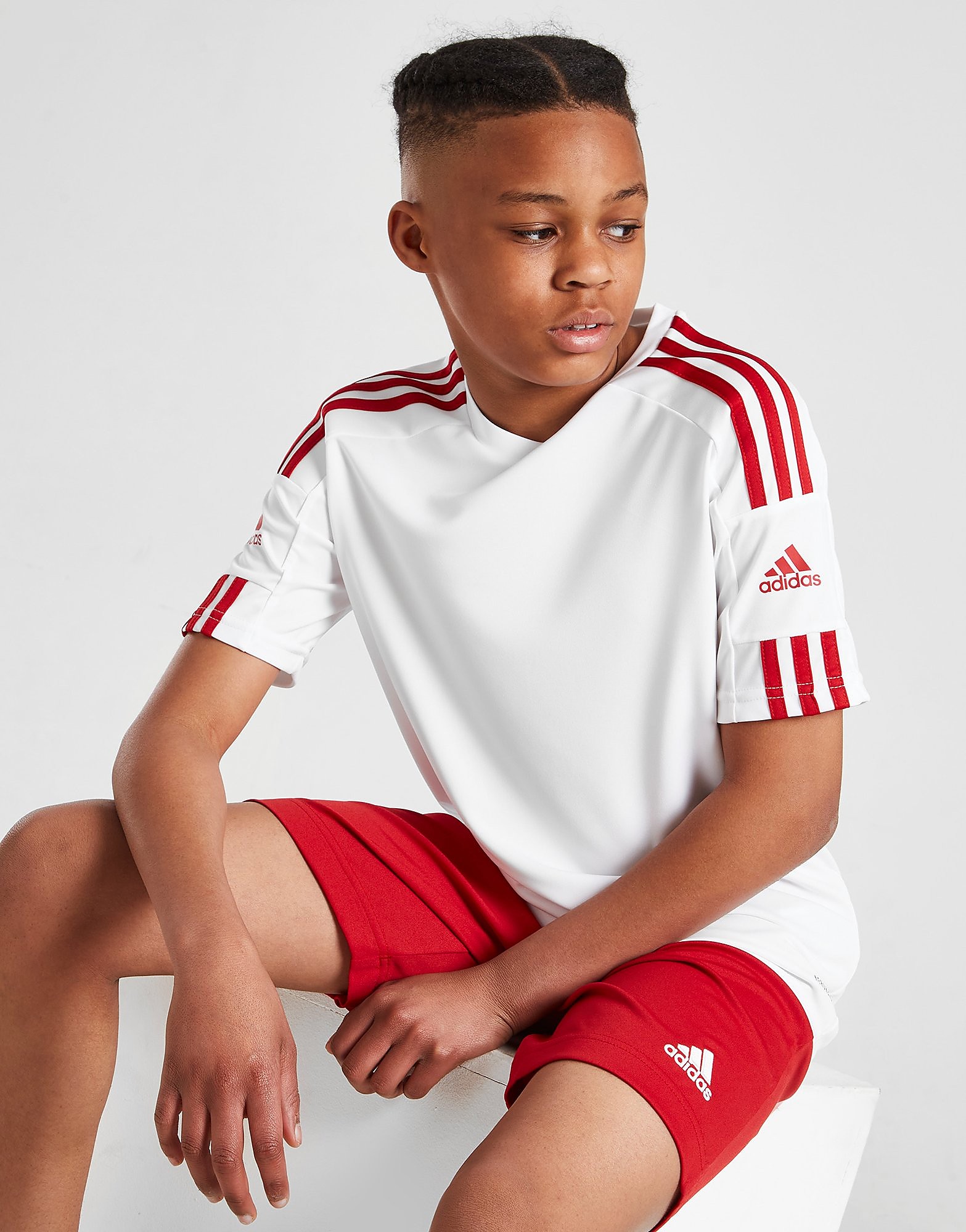 

adidas Squad 21 T-Shirt Junior - White - Kids, White