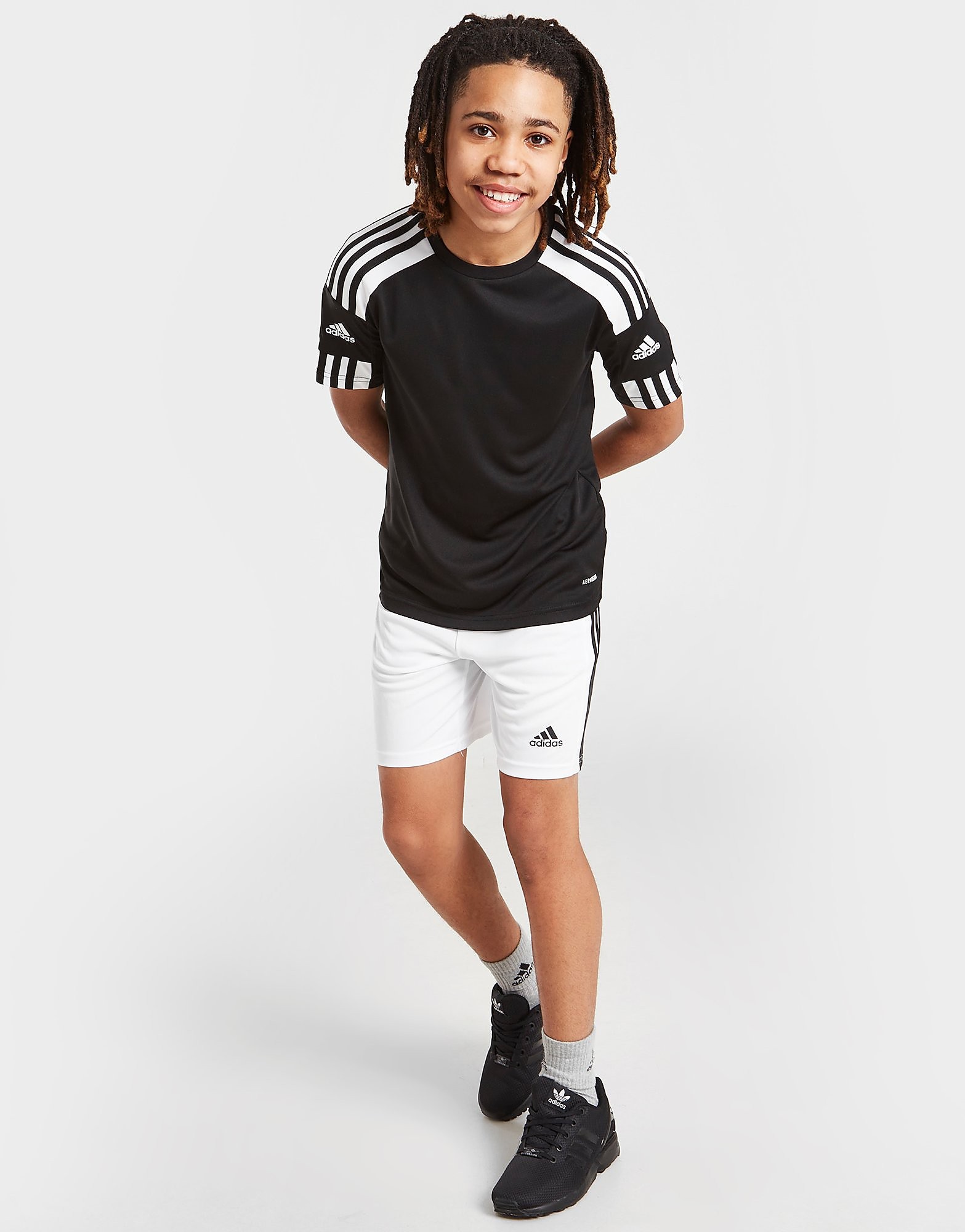 

adidas Squad 21 Shorts Junior - White - Kids, White