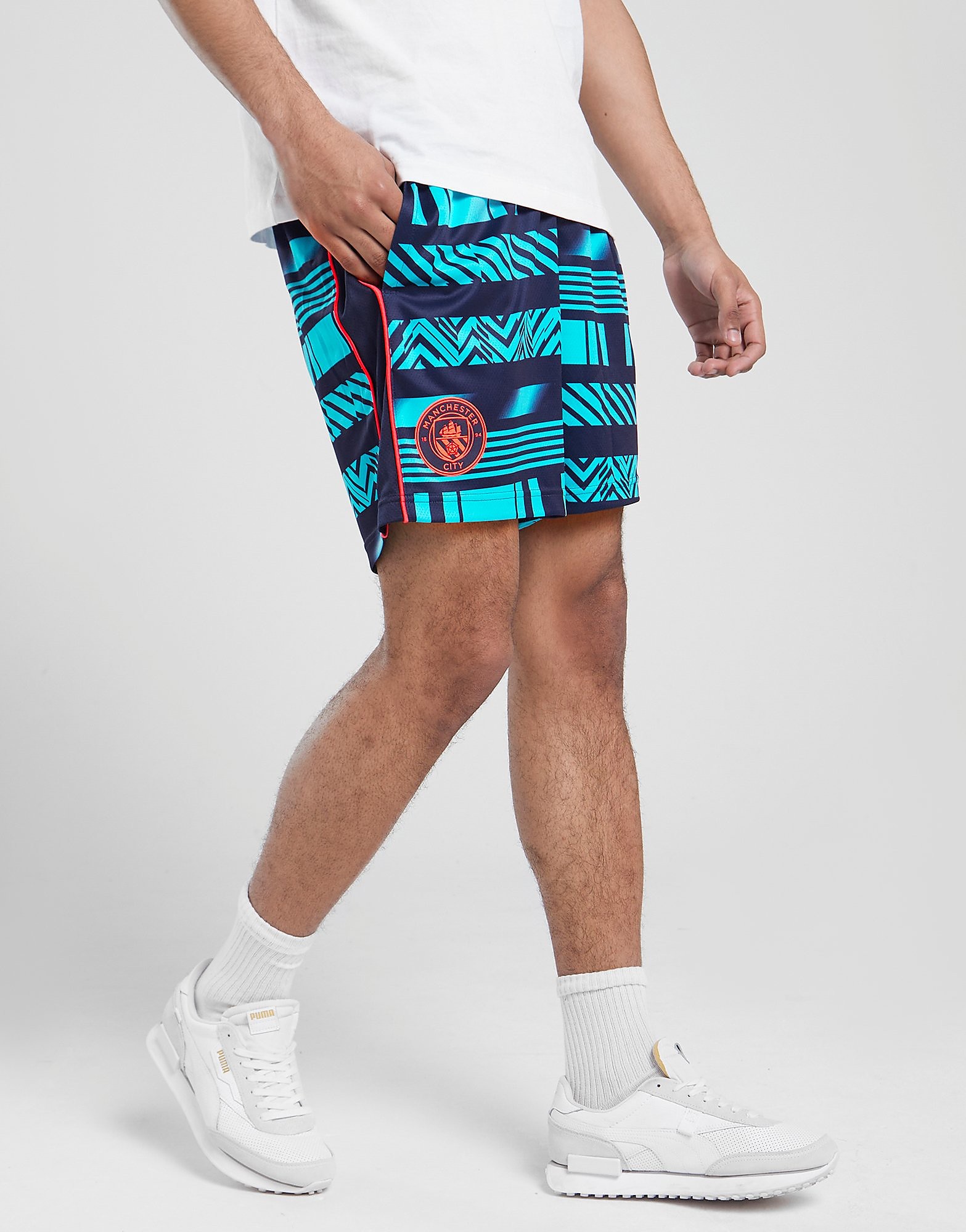 

Puma Manchester City FC Heritage Shorts - Blue - Mens, Blue