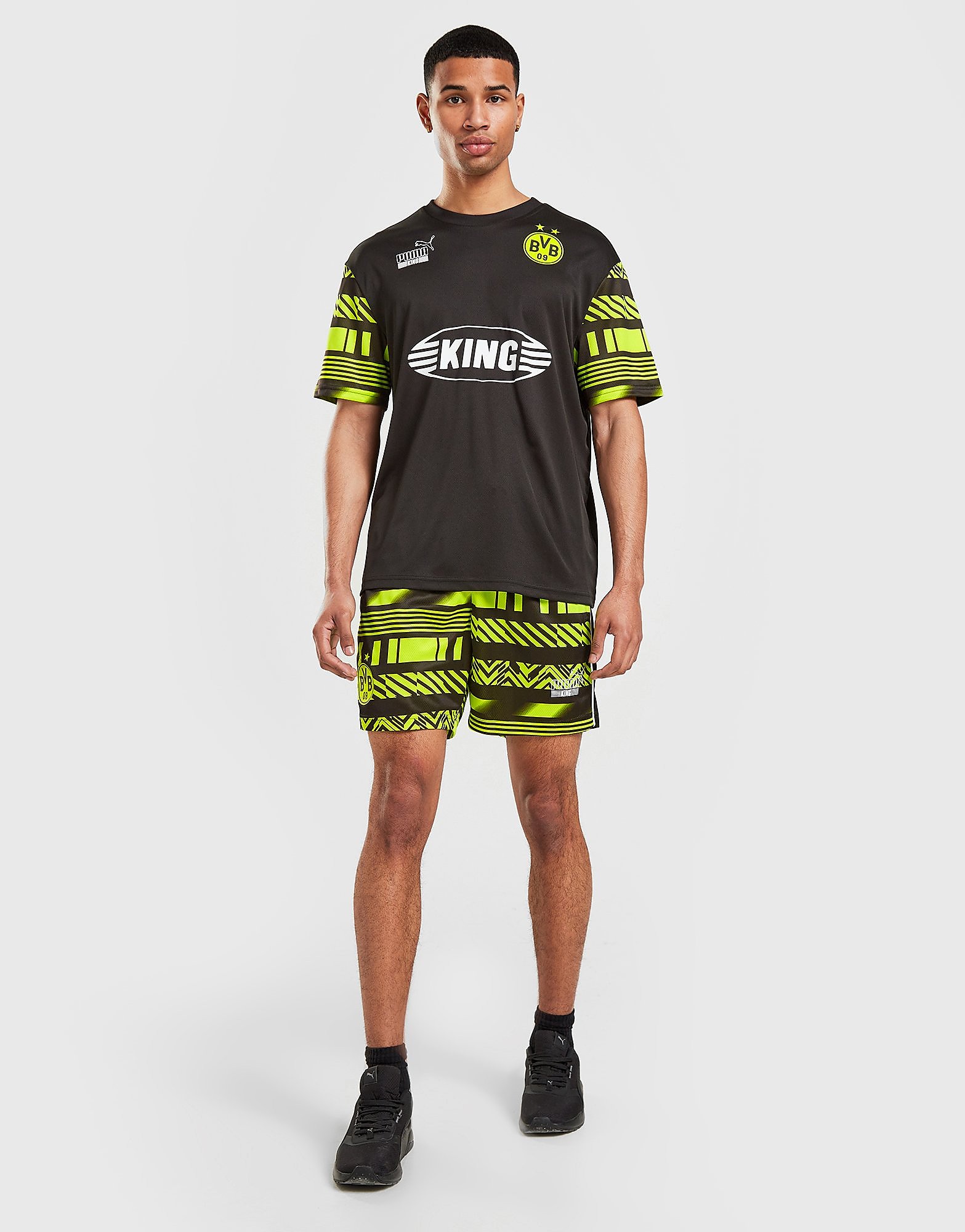 

Puma Borssia Dortmund Heritage Shorts - Black - Mens, Black