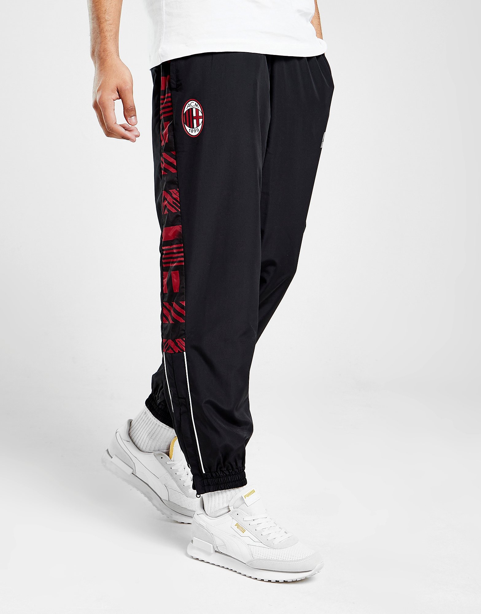 

Puma AC Milan Heritage Track Pants - Black - Mens, Black