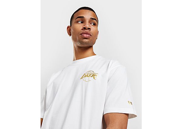 New Era NBA Los Angeles Lakers Stack Short Sleeve T-Shirt - Heren