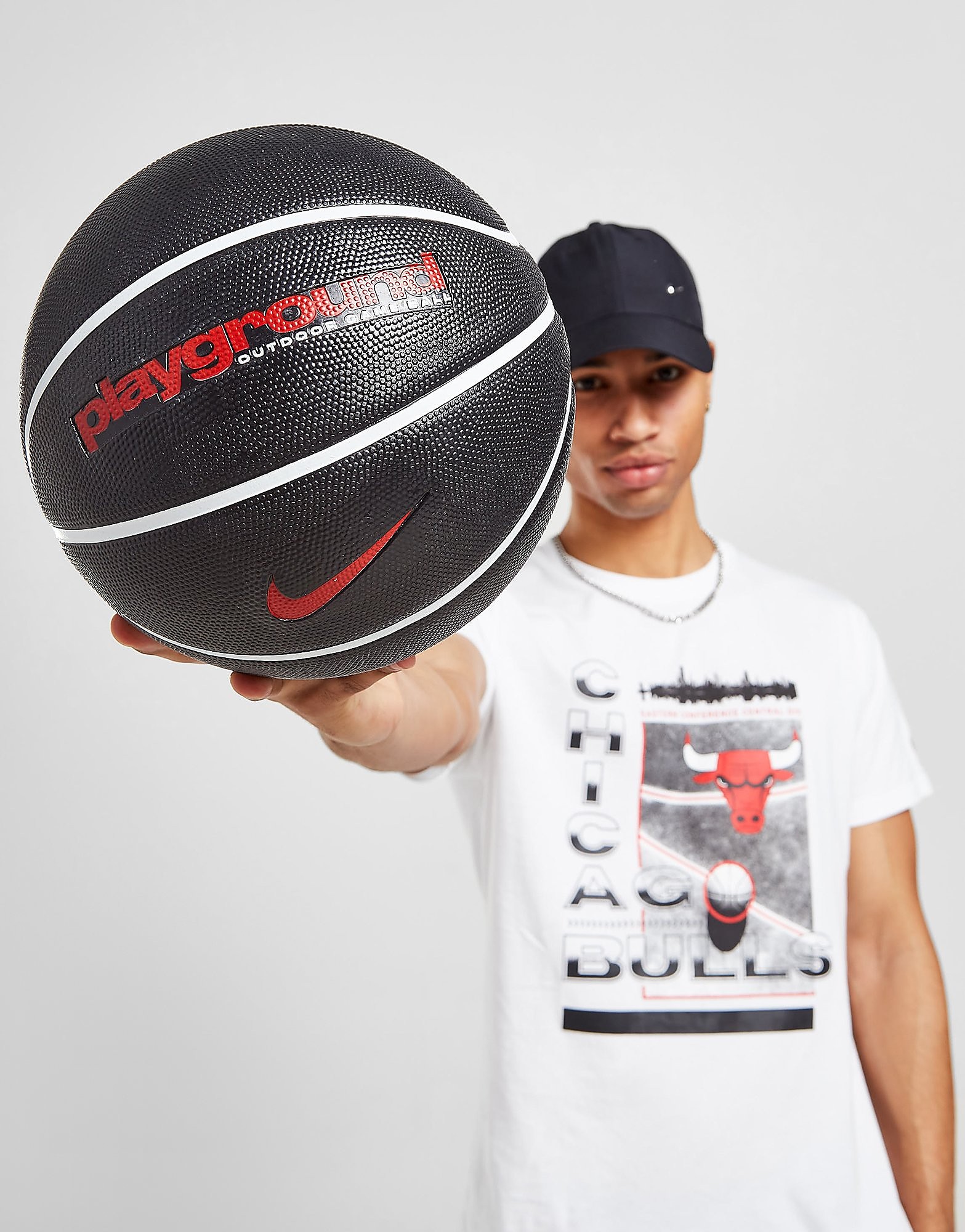 

Nike Playground Basketball - Black - Kids, Black