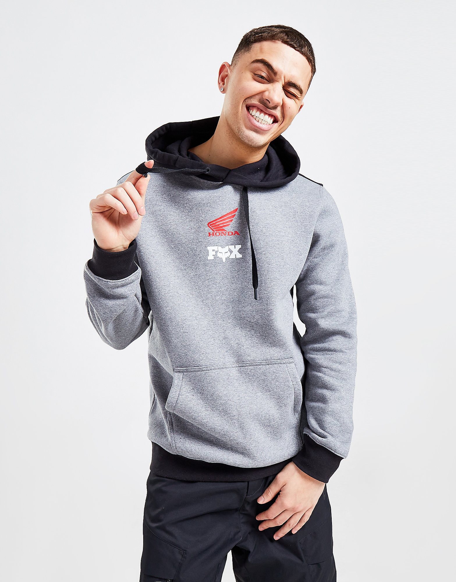 

Fox Honda Hoodie - Grey - Mens, Grey