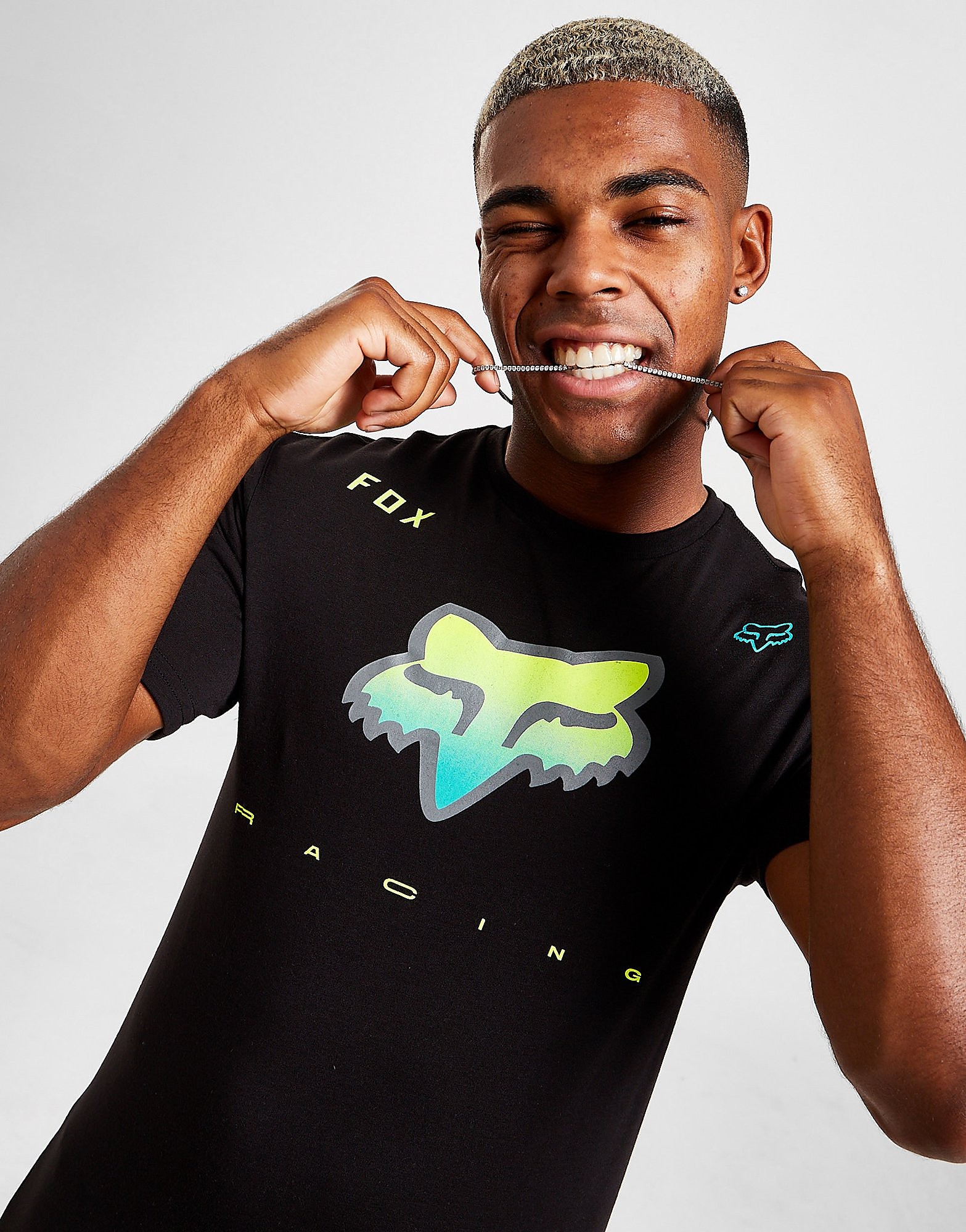 

Fox Rkane Head T-Shirt - Black - Mens, Black