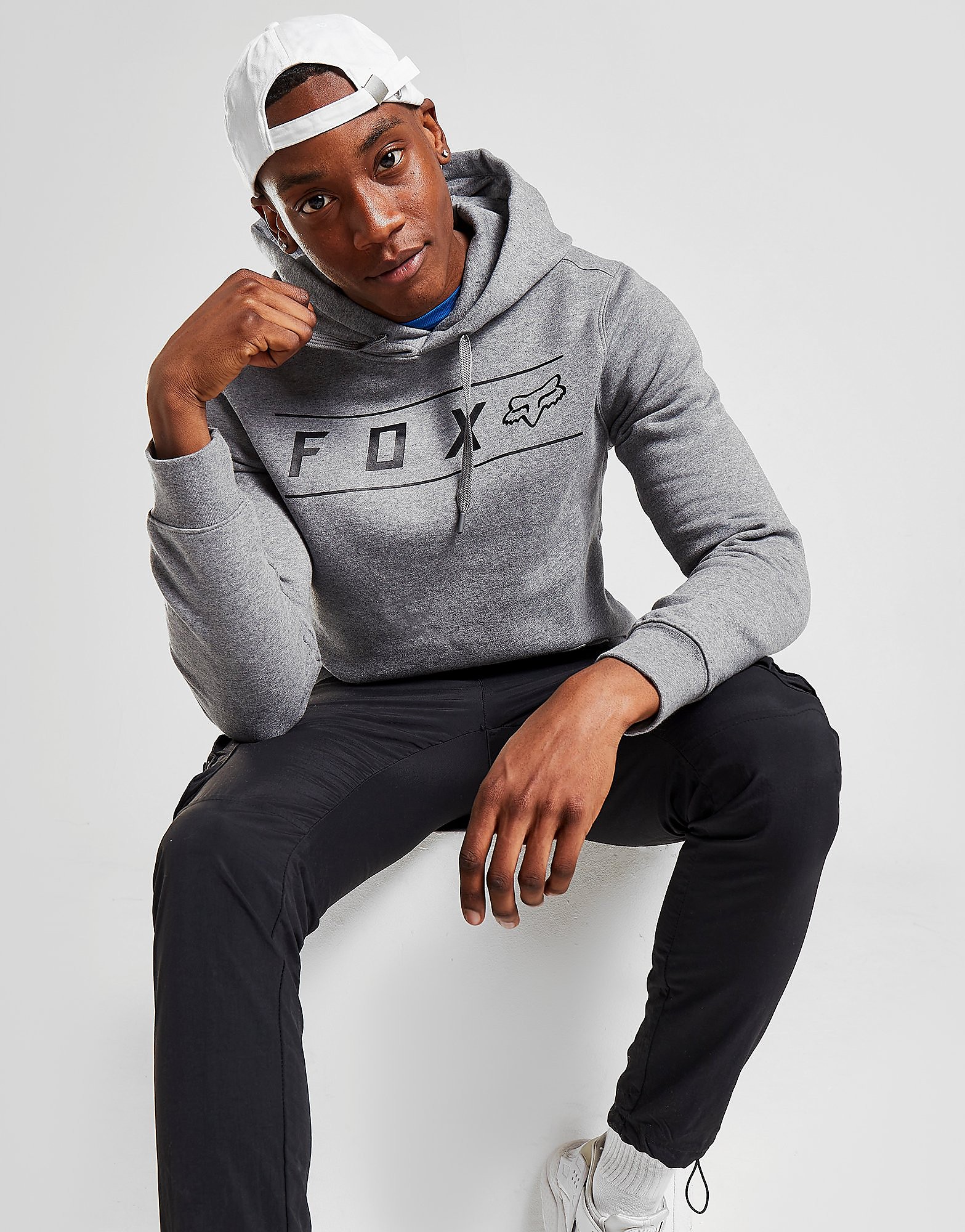 

Fox Pinnacle Overhead Hoodie - Grey - Mens, Grey
