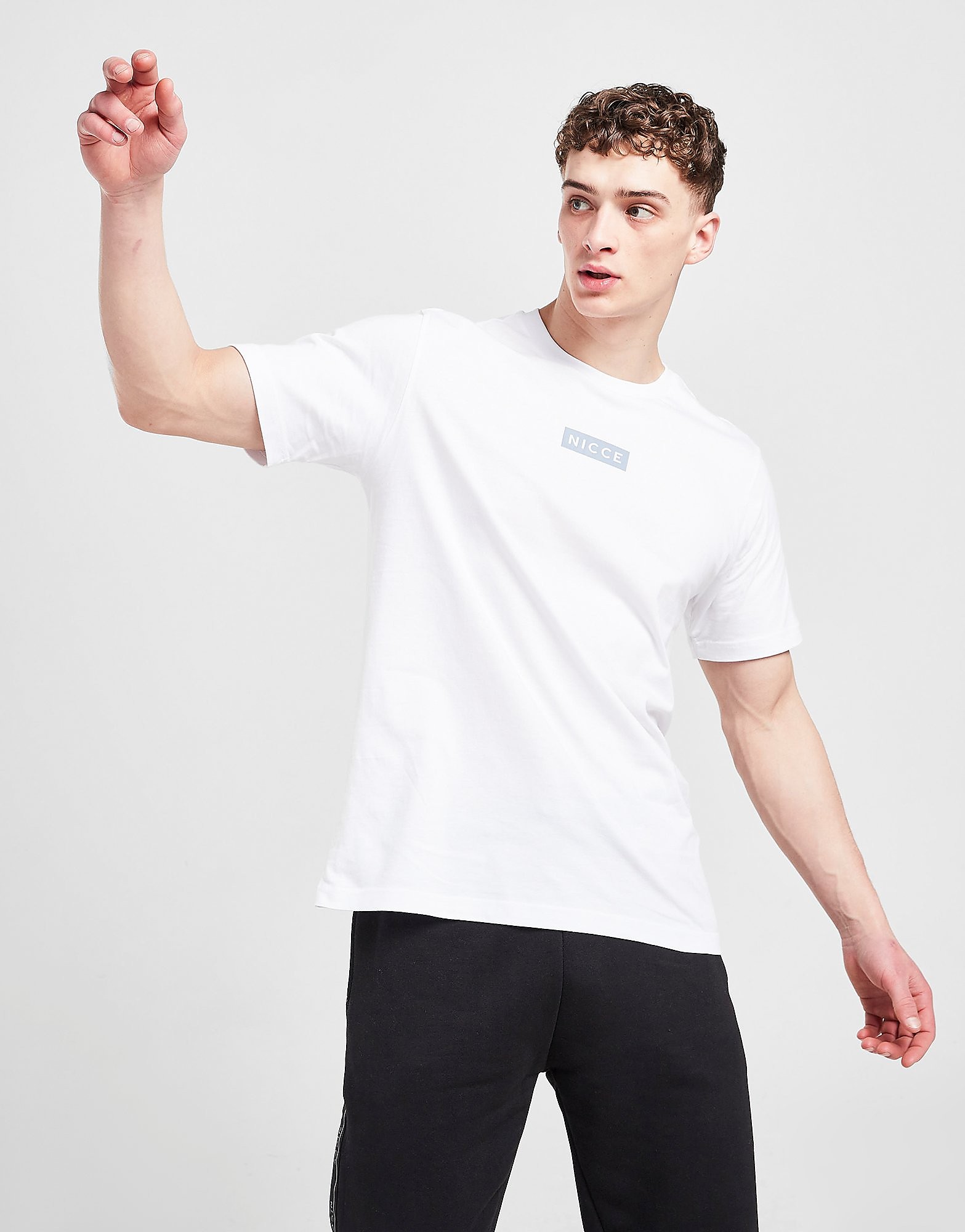 

Nicce Marker T-Shirt - White - Mens, White