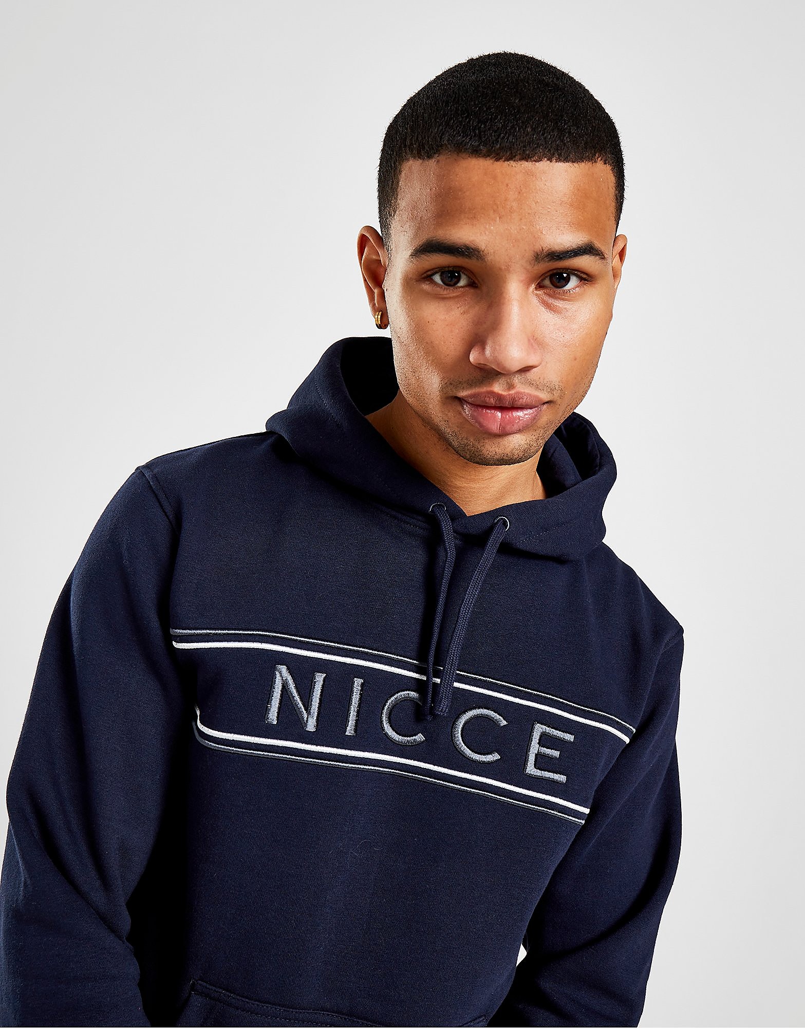 

Nicce Cedar Hoodie - Navy - Mens, Navy