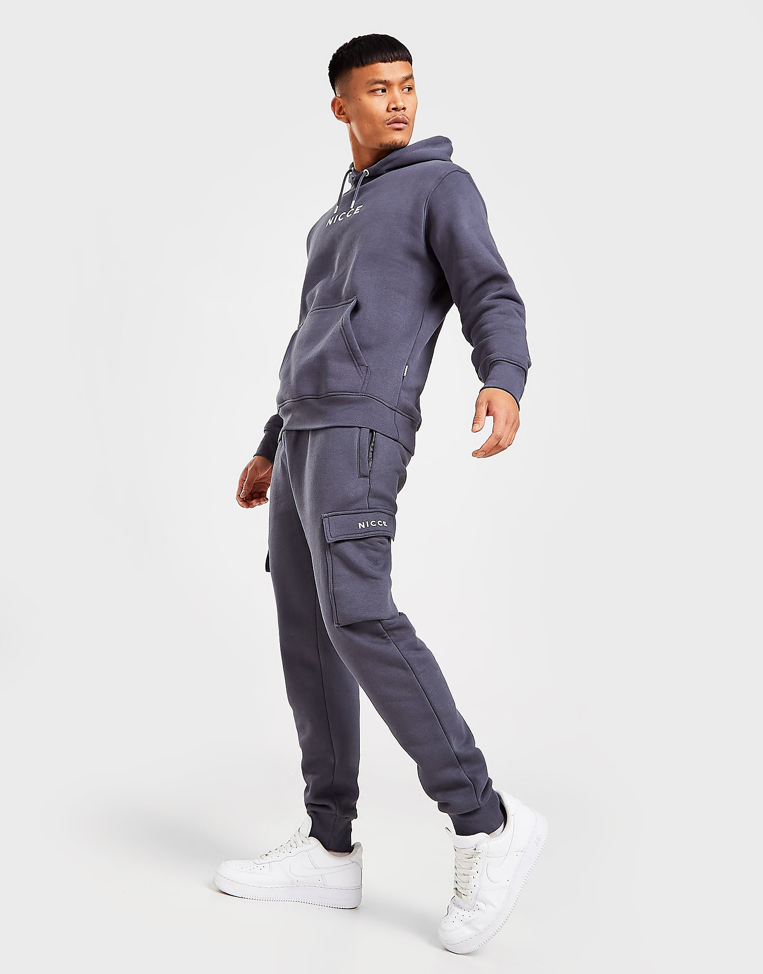 

Nicce Cargo Joggers - Blue - Mens, Blue