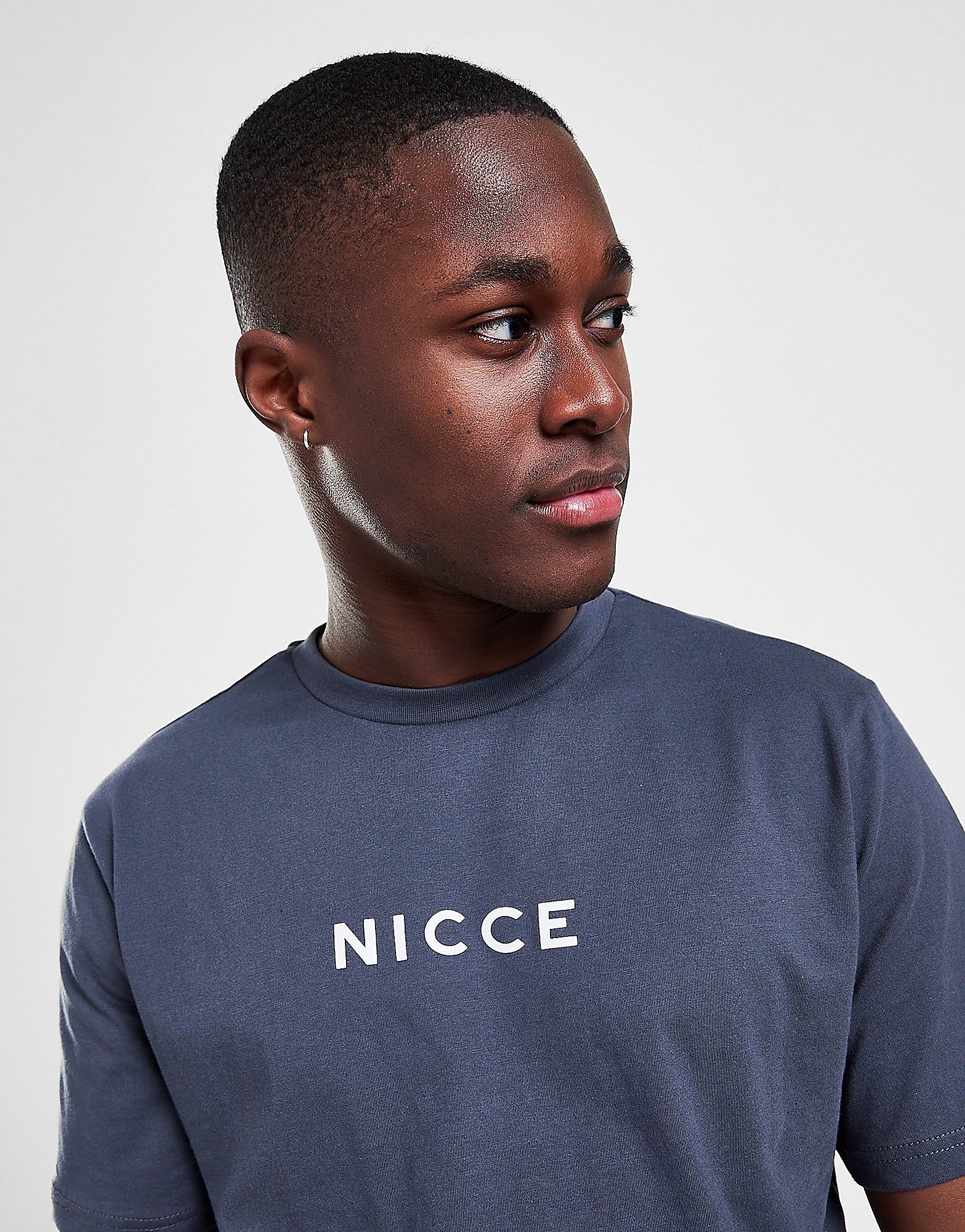 

Nicce Centre Logo T-Shirt - Blue, Blue