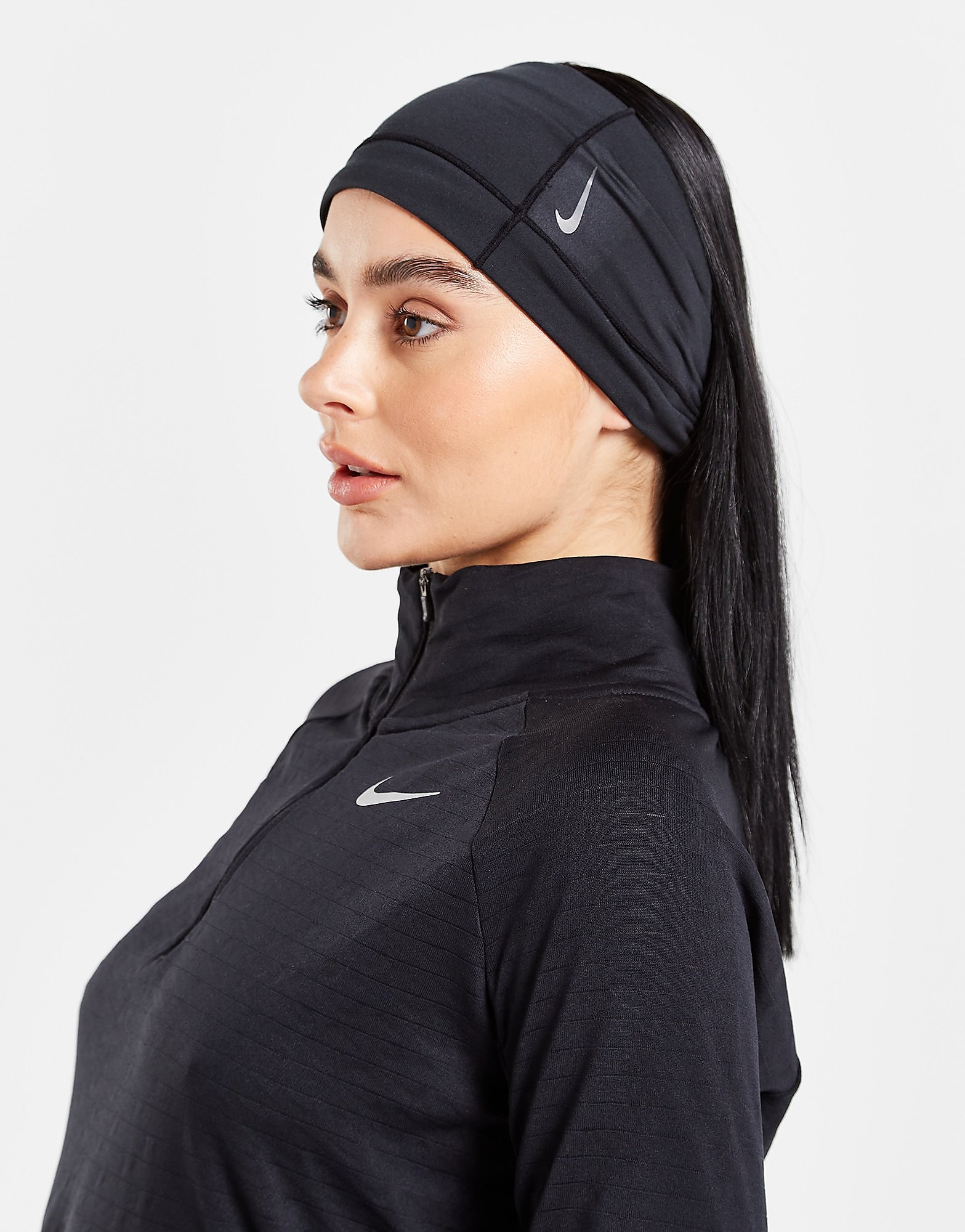 

Nike Yoga Wide Twist Headband - Black - Womens, Black