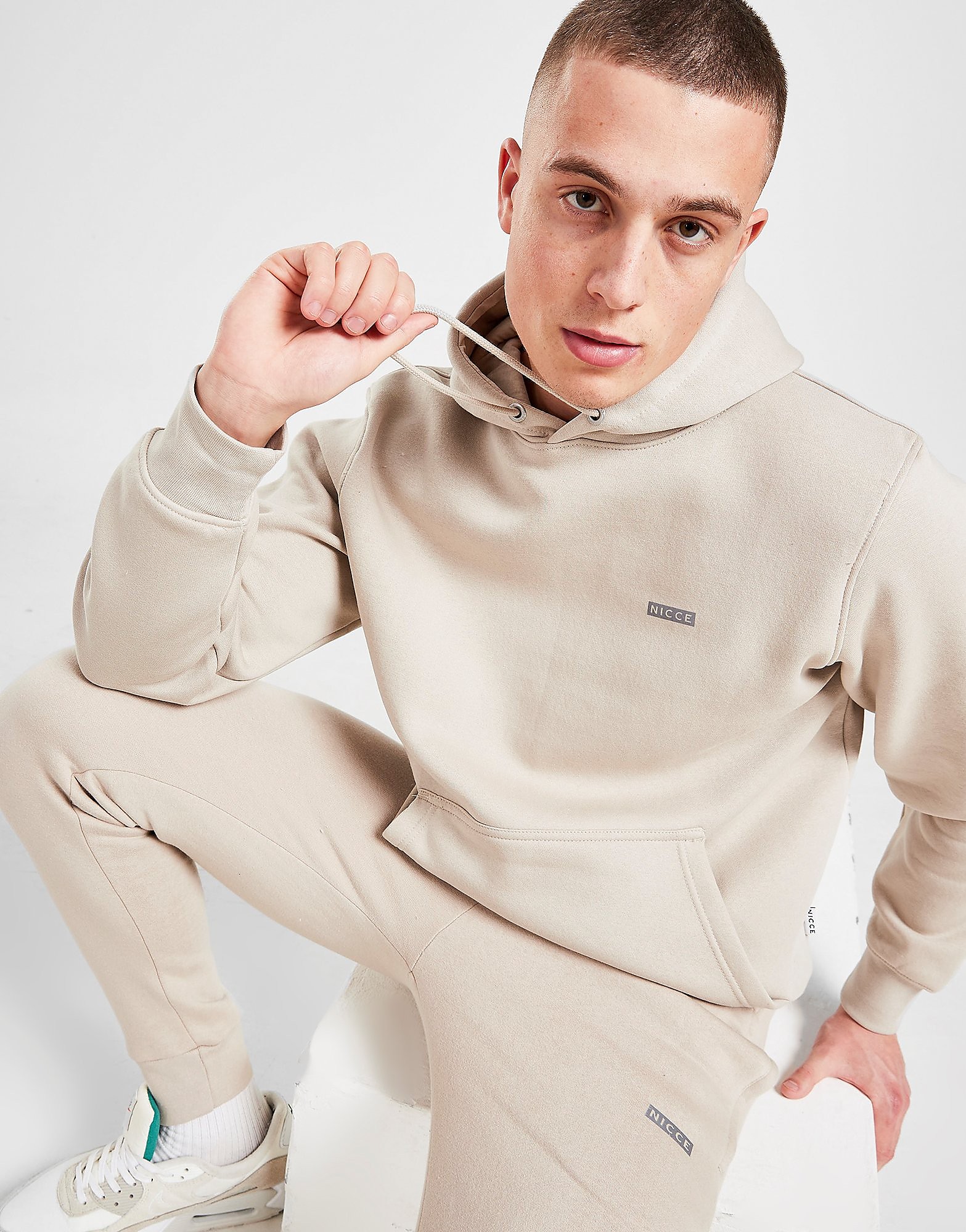 

Nicce Nevas Overhead Hoodie - Brown - Mens, Brown