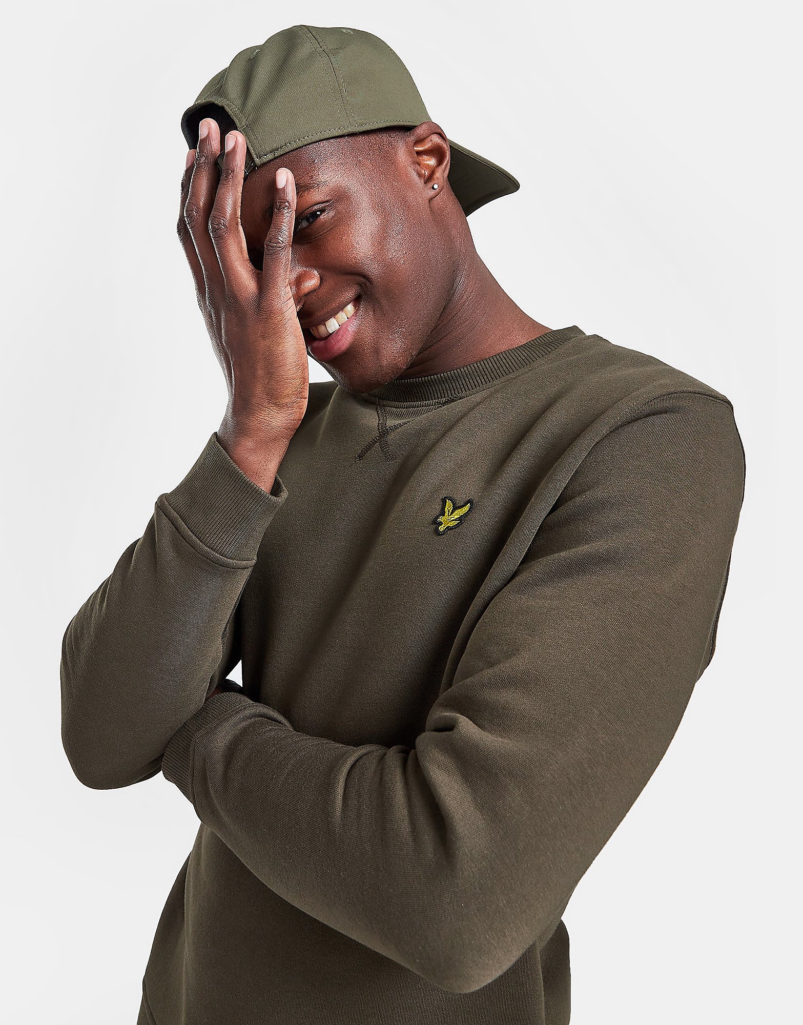 

Lyle & Scott Core Crew Sweatshirt - Only at JD - Green - Mens, Green