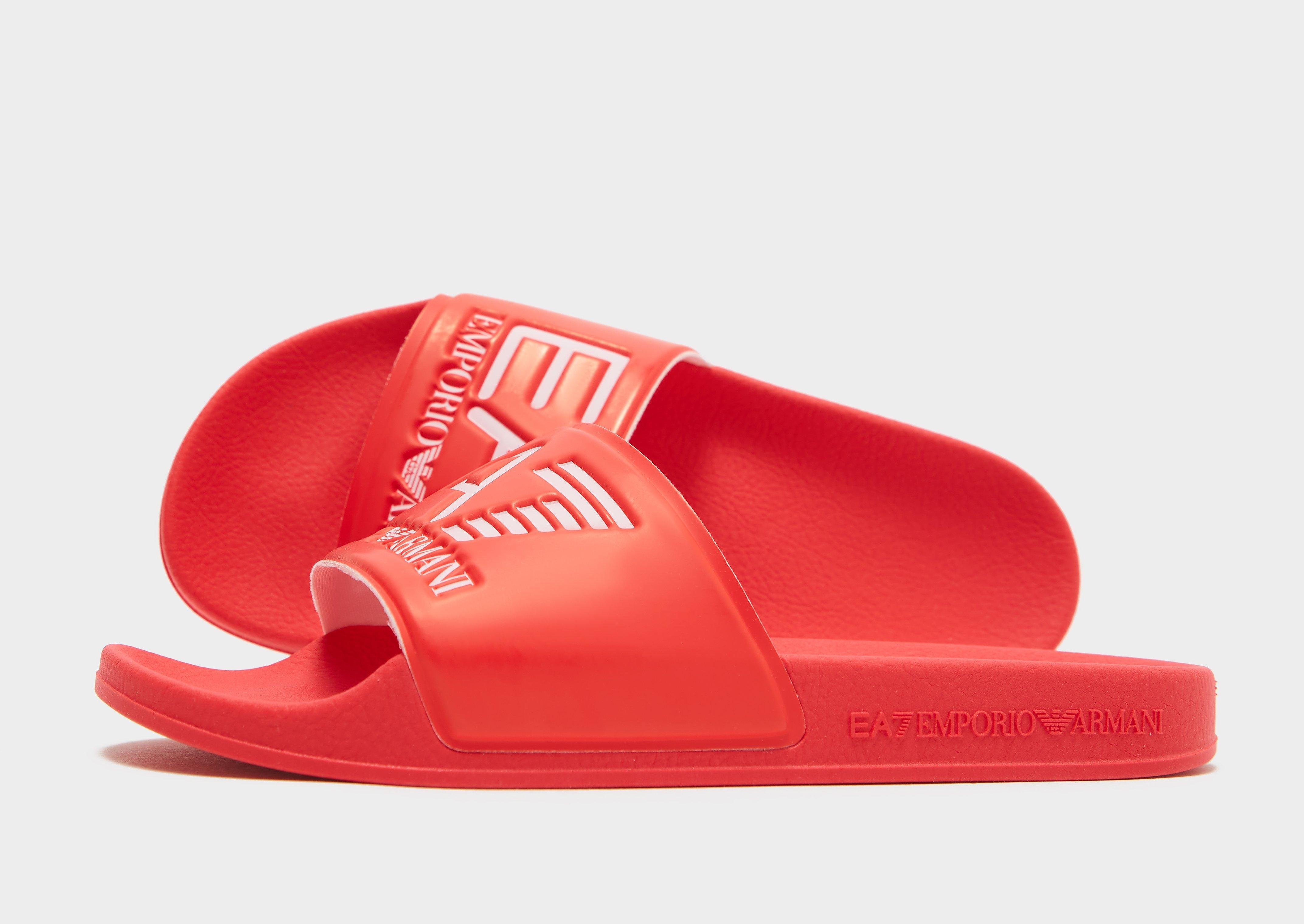 

Emporio Armani EA7 Sea Slides Junior - Red - Kids, Red