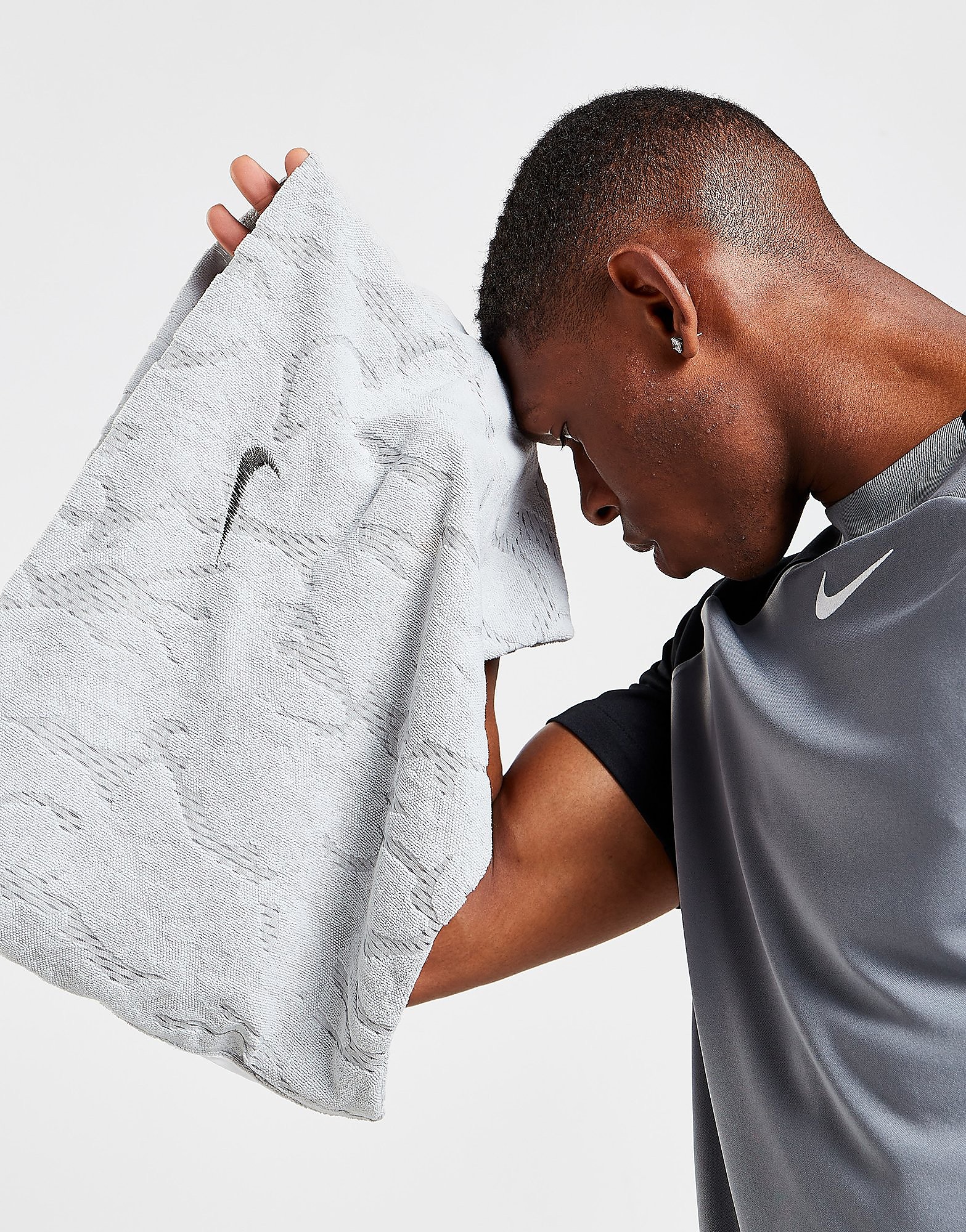 

Nike Cool Loop Towel Headband - Black - Womens, Black