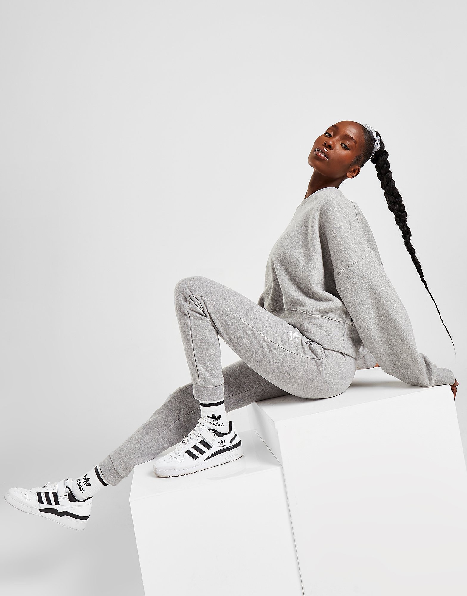 

adidas Originals Essential Slim Joggers - Grey - Womens, Grey