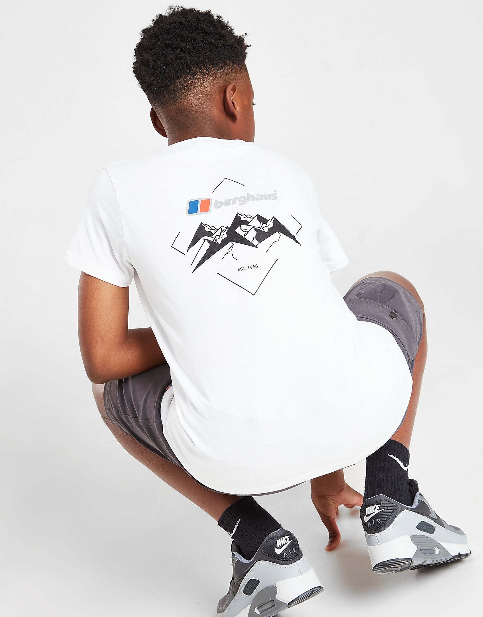 

Berghaus Mountain Graphic T-Shirt Junior - Only at JD - White - Kids, White
